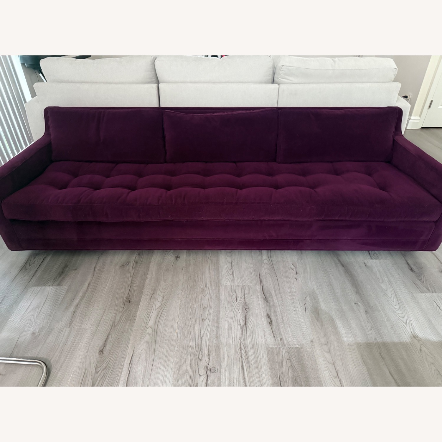 Artless 94” Upholstered 3 Seater Sofa - image-1