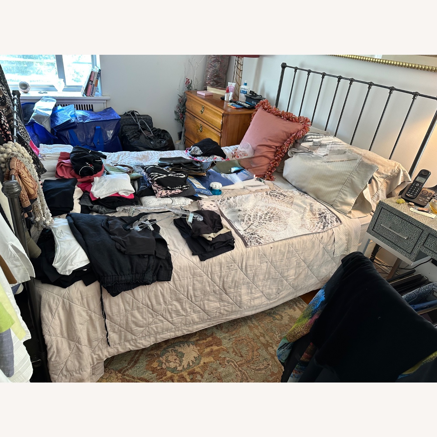 Pottery Barn Full Size Bed Frame - image-2