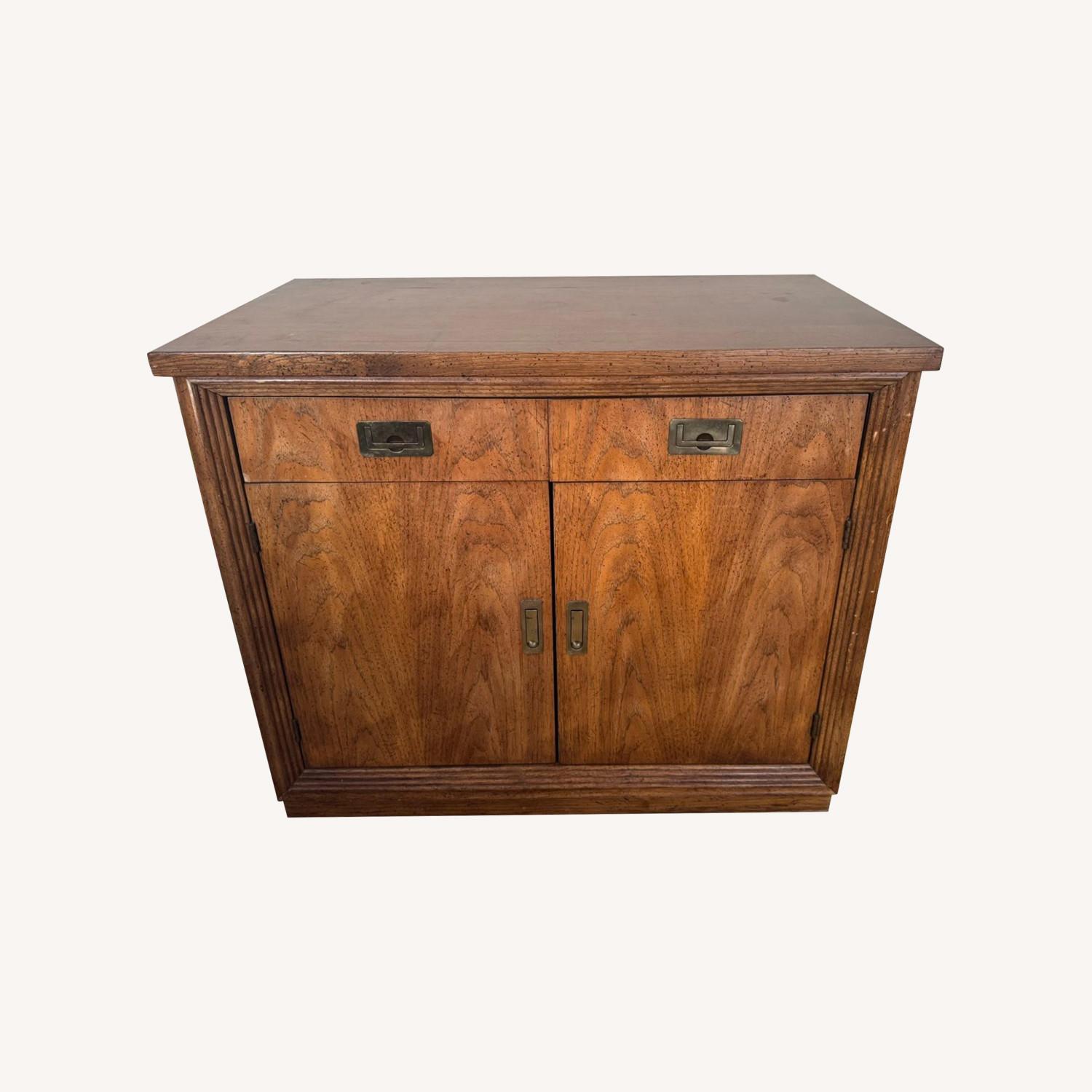 American of Martinsville Solid Wood Media Center - image-0