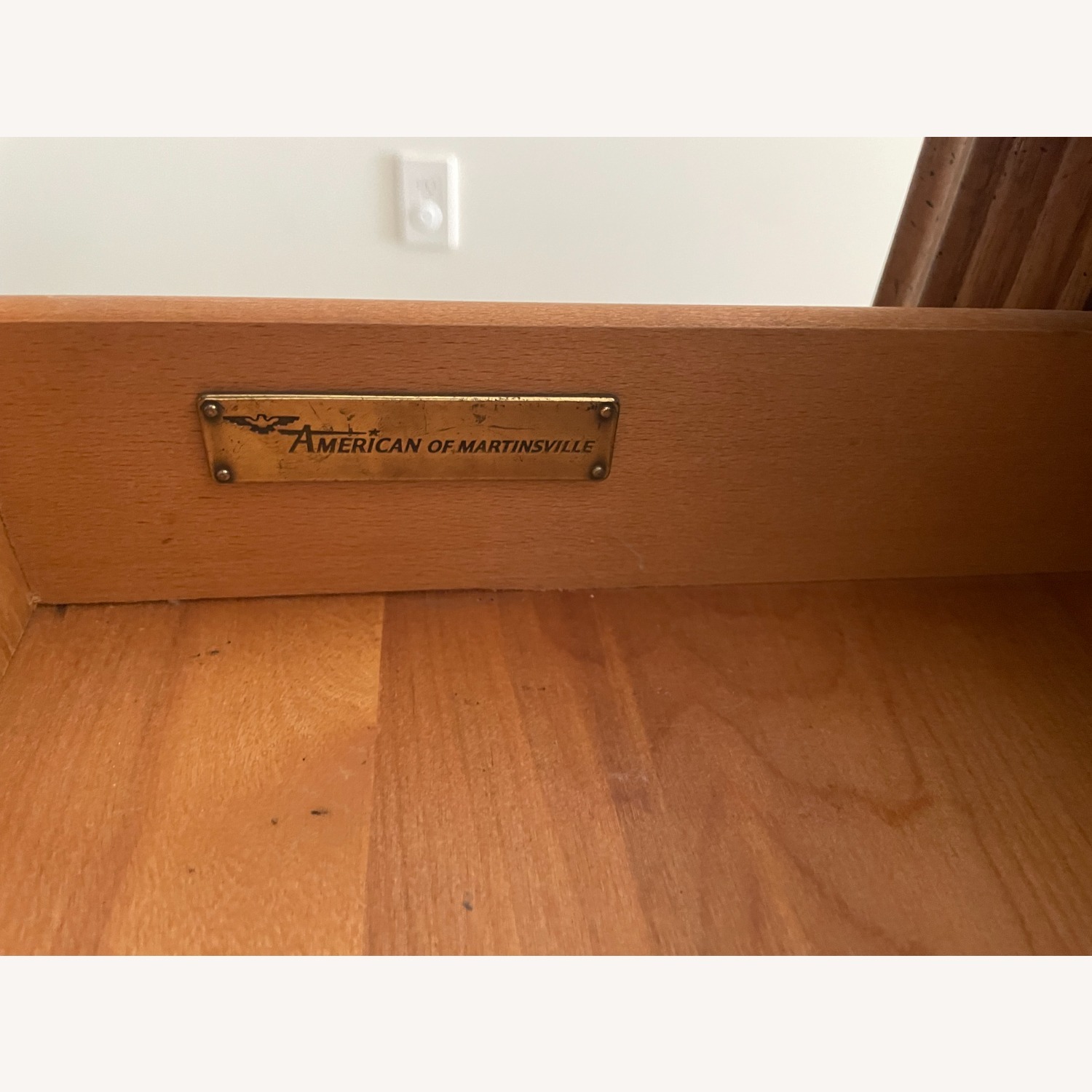 American of Martinsville Solid Wood Media Center - image-1