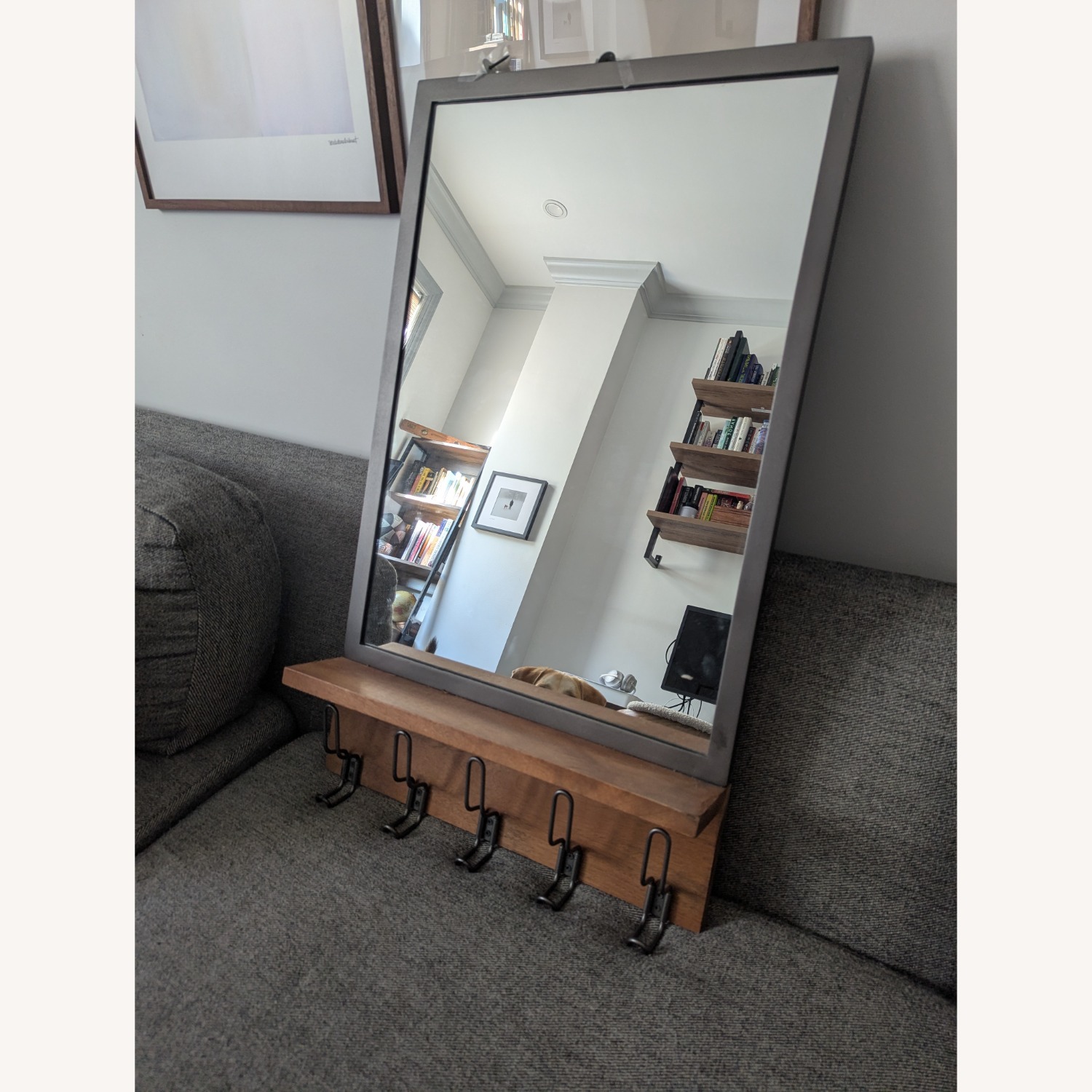 Industrial Entryway Mirror - image-4