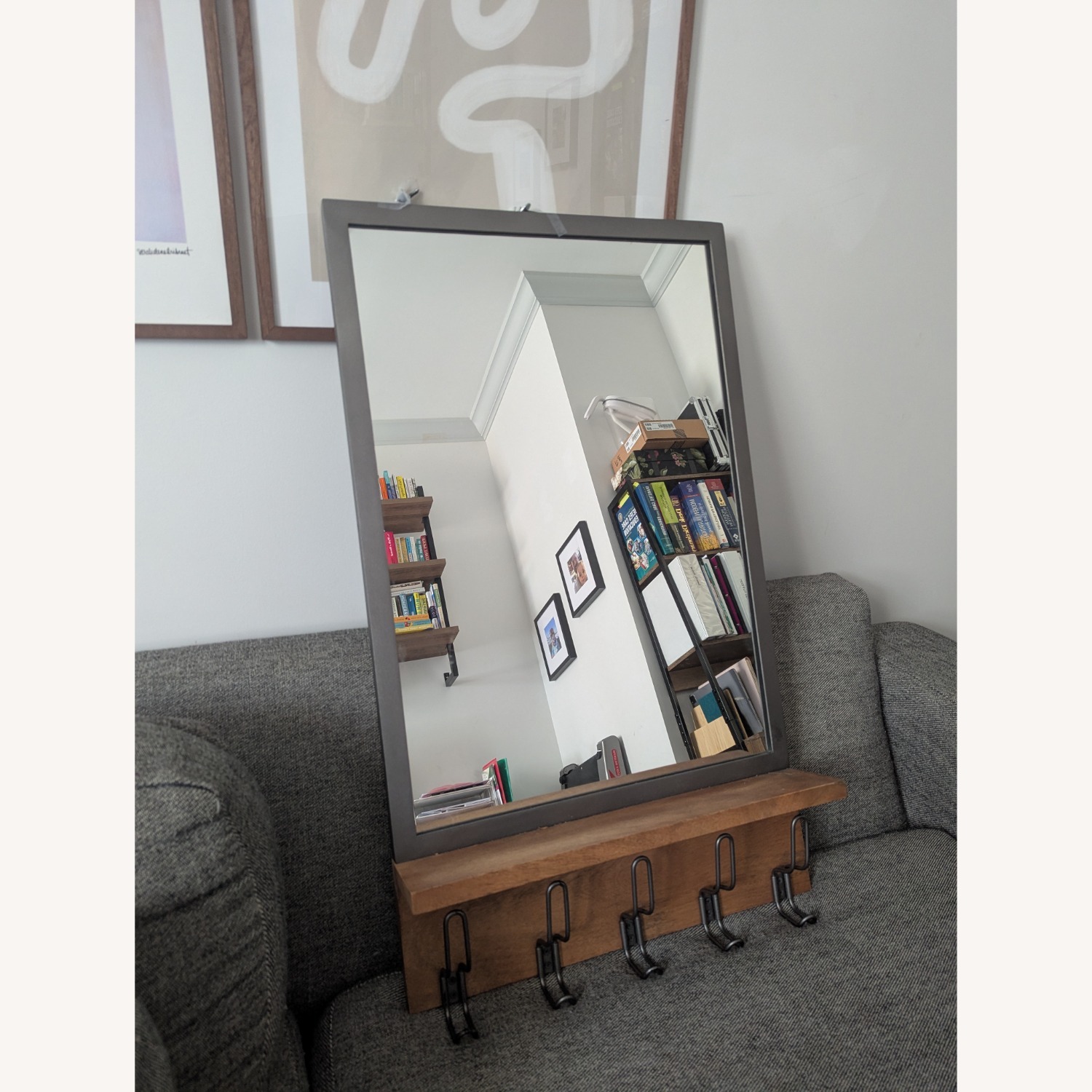 Industrial Entryway Mirror - image-2