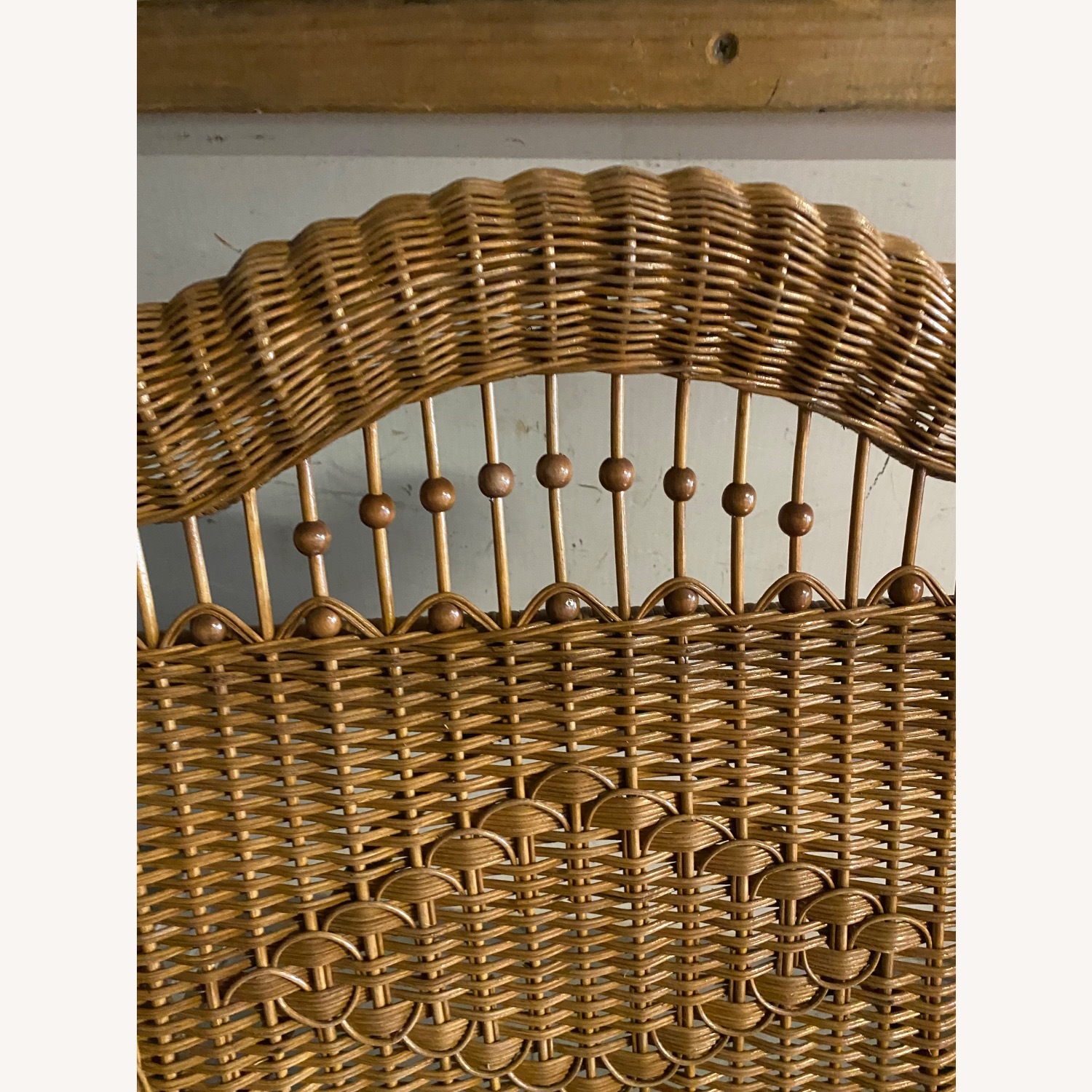 Wicker Rocking Chair - image-2