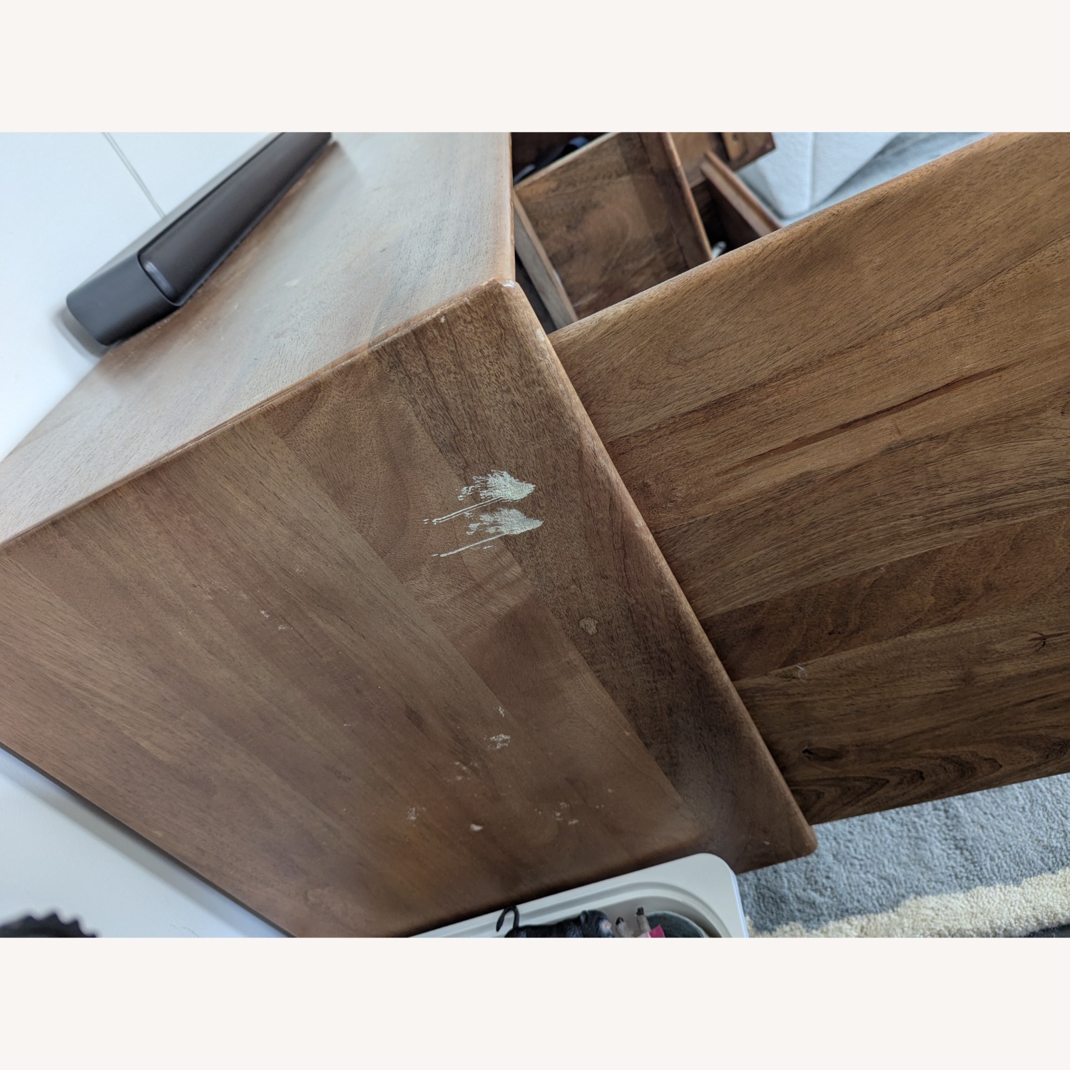 West Elm Anton Solid Wood 63" Buffet, Burnt Wax - image-10