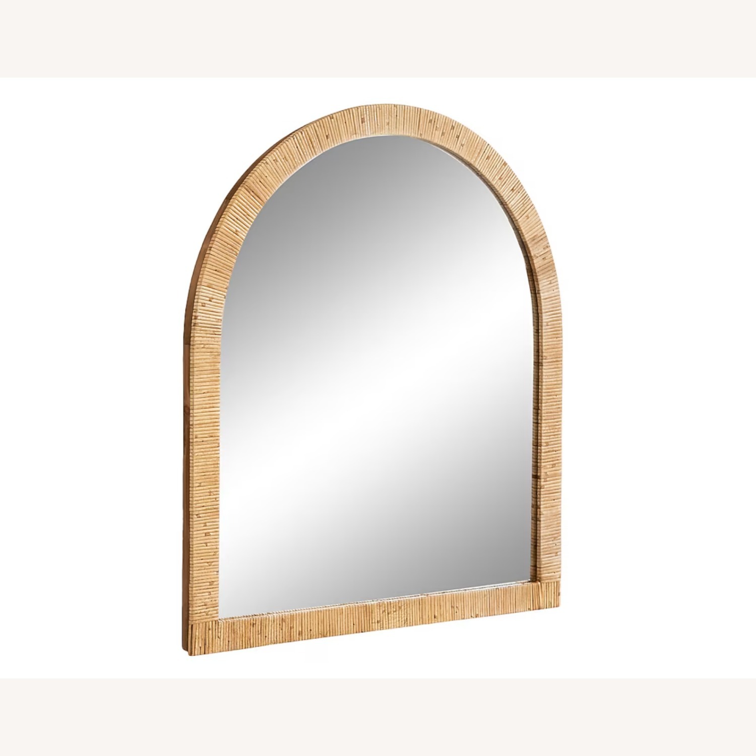 Kate and Laurel Rahfy Arch Natural Wall Mirror - image-3
