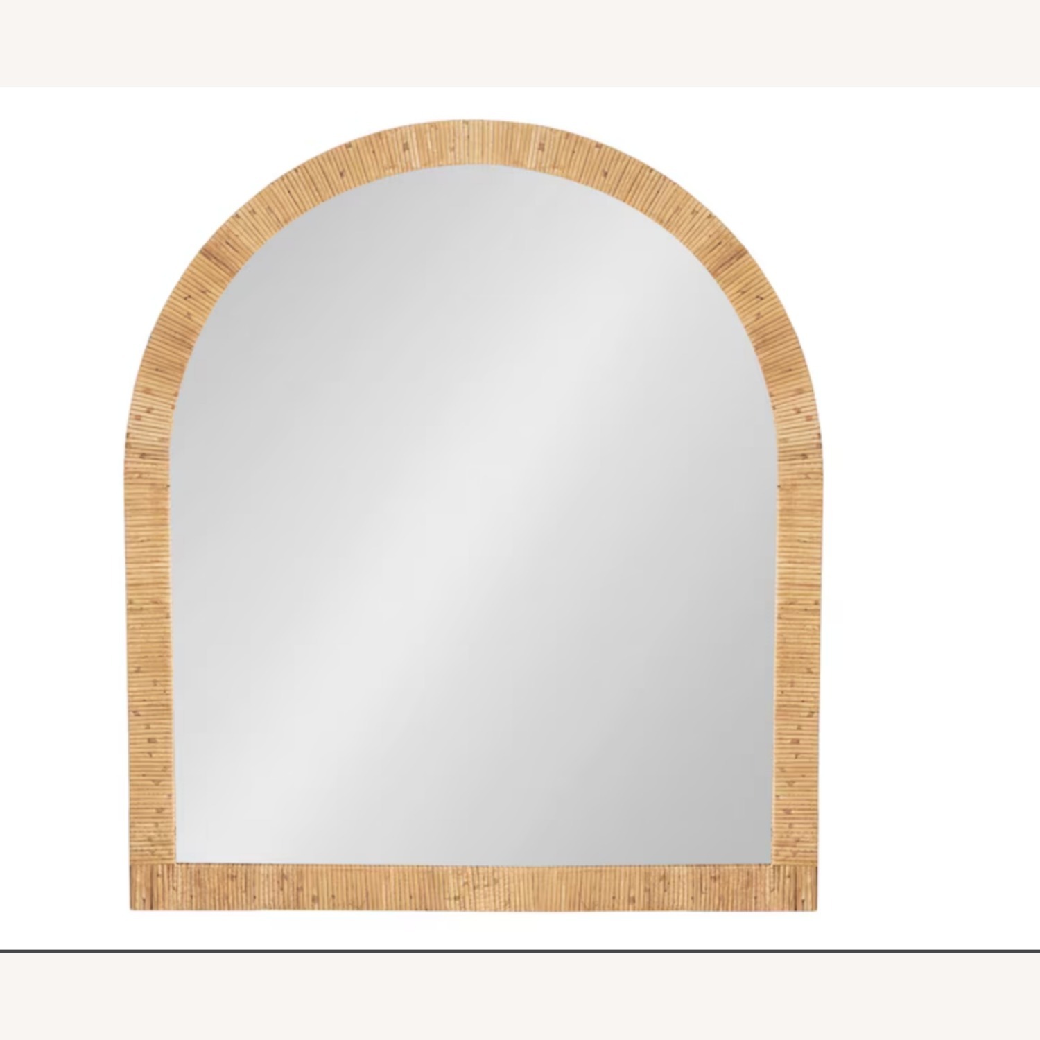 Kate and Laurel Rahfy Arch Natural Wall Mirror - image-5