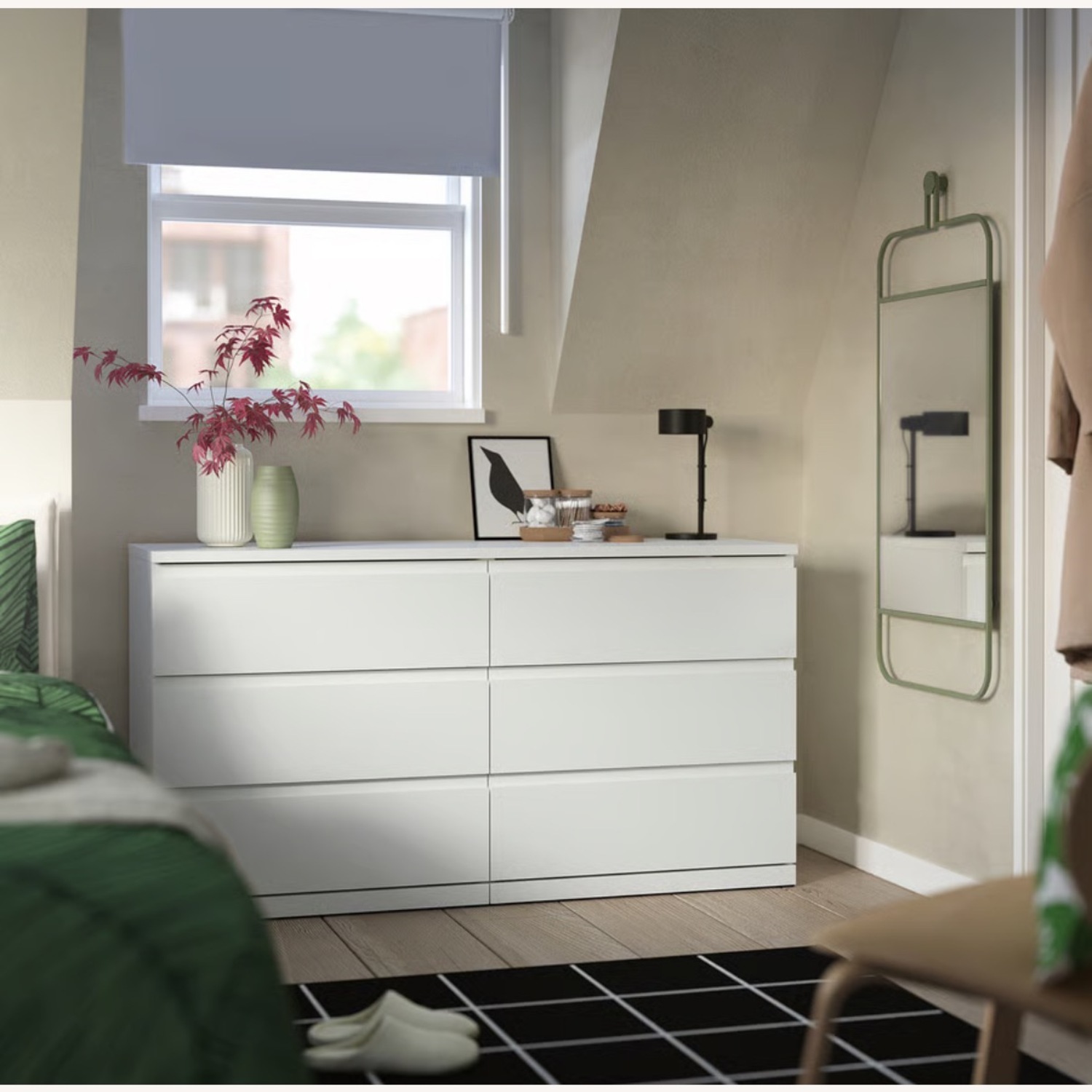 送料込みIKEA イケア　MALM マルム　ホワイト　5段 malmchestwhite06_4.jpg