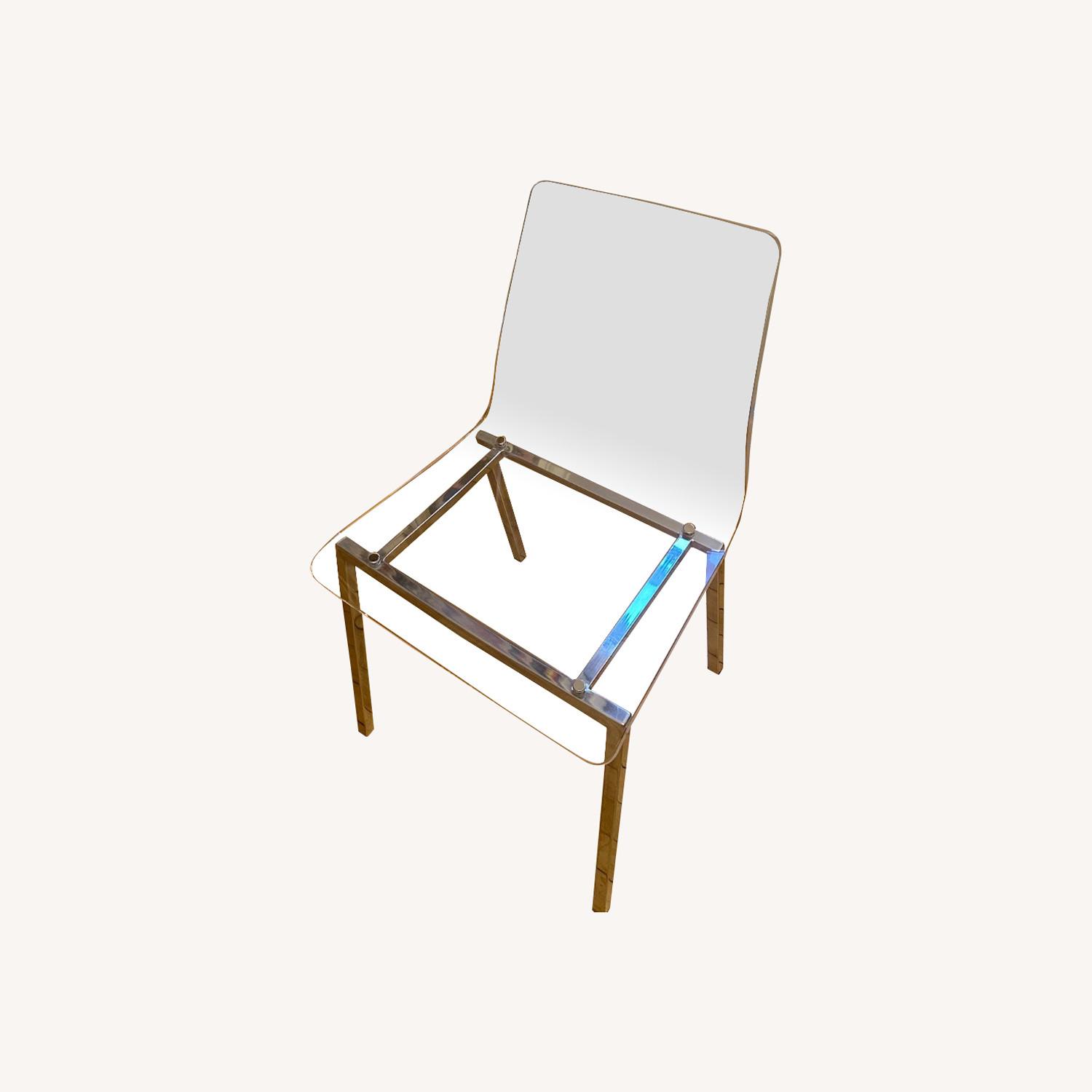 4x CB2 Vapor Dining Chairs - image-9