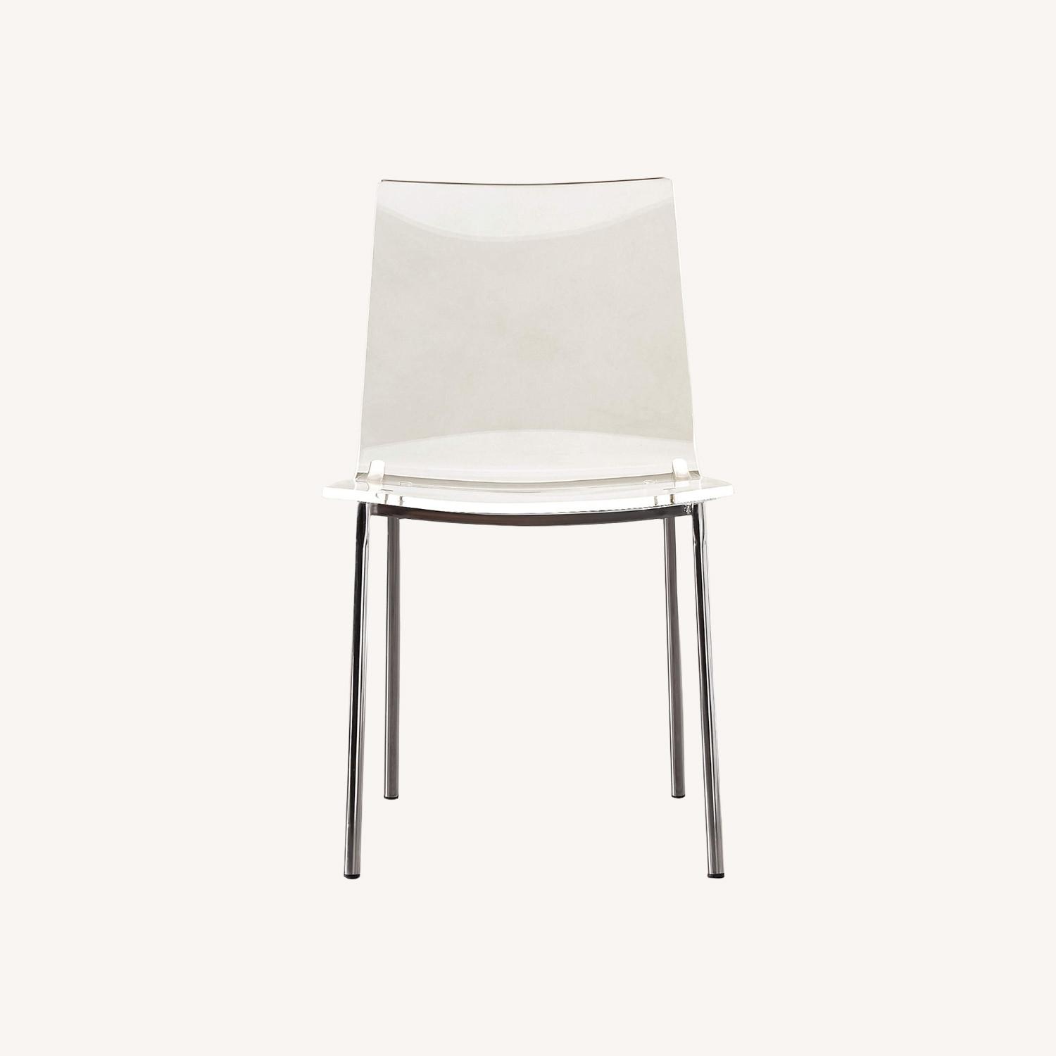 4x CB2 Vapor Dining Chairs - image-0