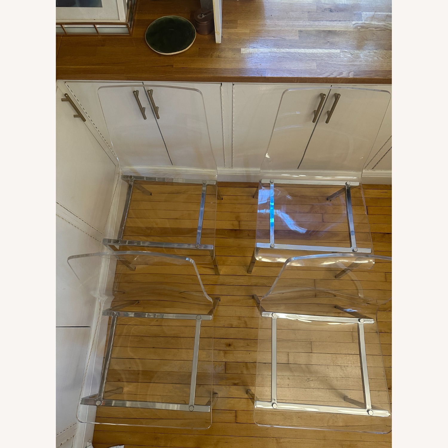 4x CB2 Vapor Dining Chairs - image-5