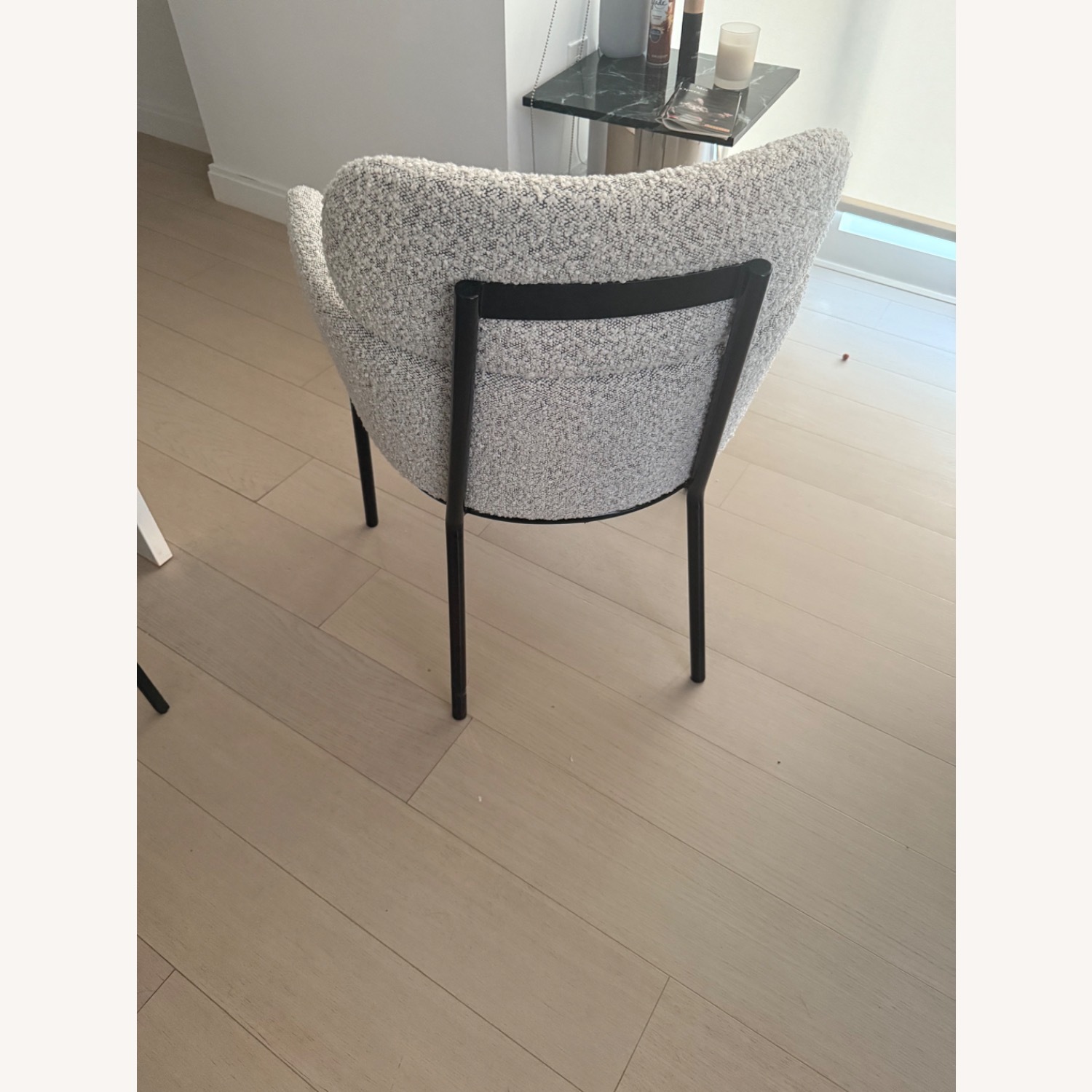 CB2 Azalea Boucle Chair - image-2