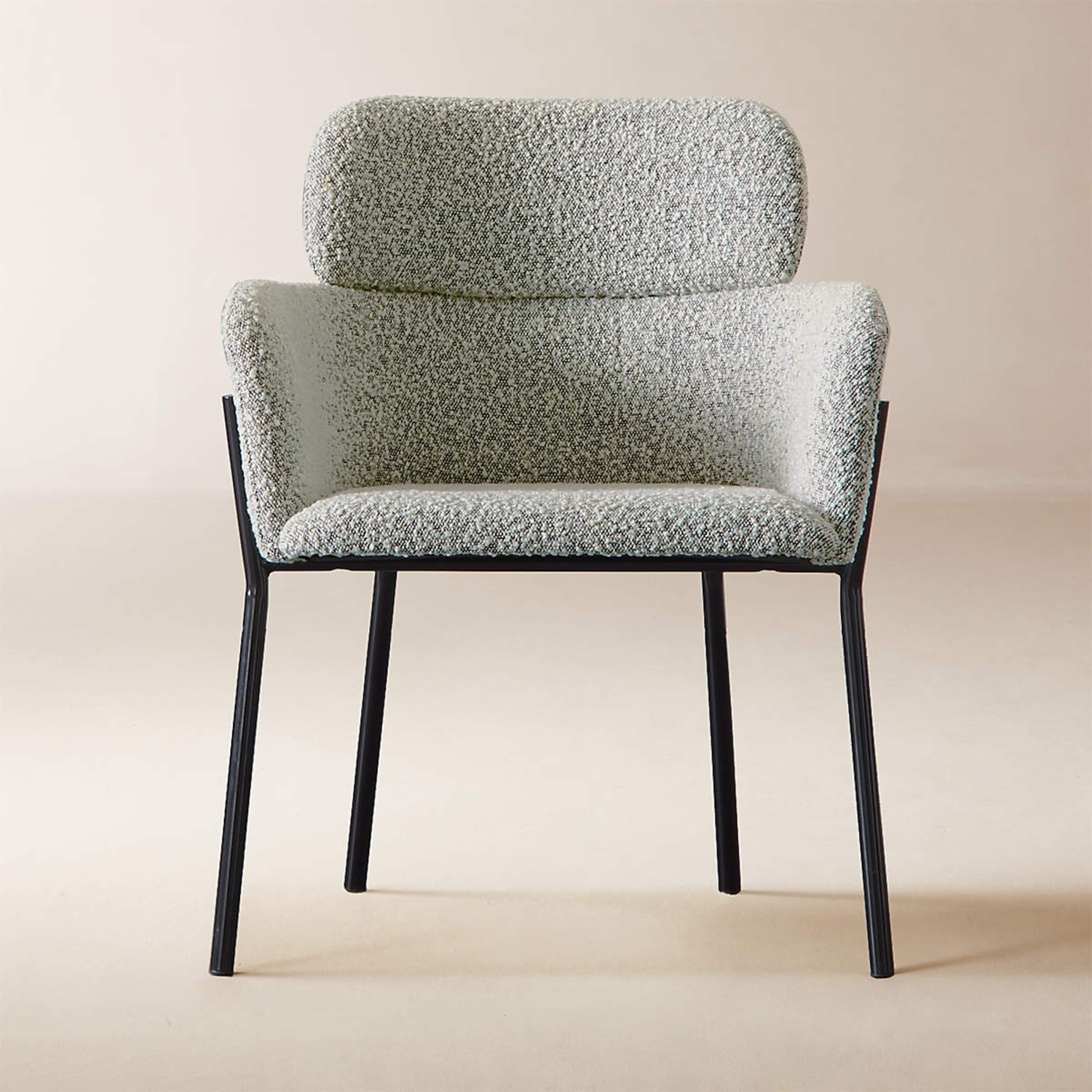 CB2 Azalea Boucle Chair - image-4
