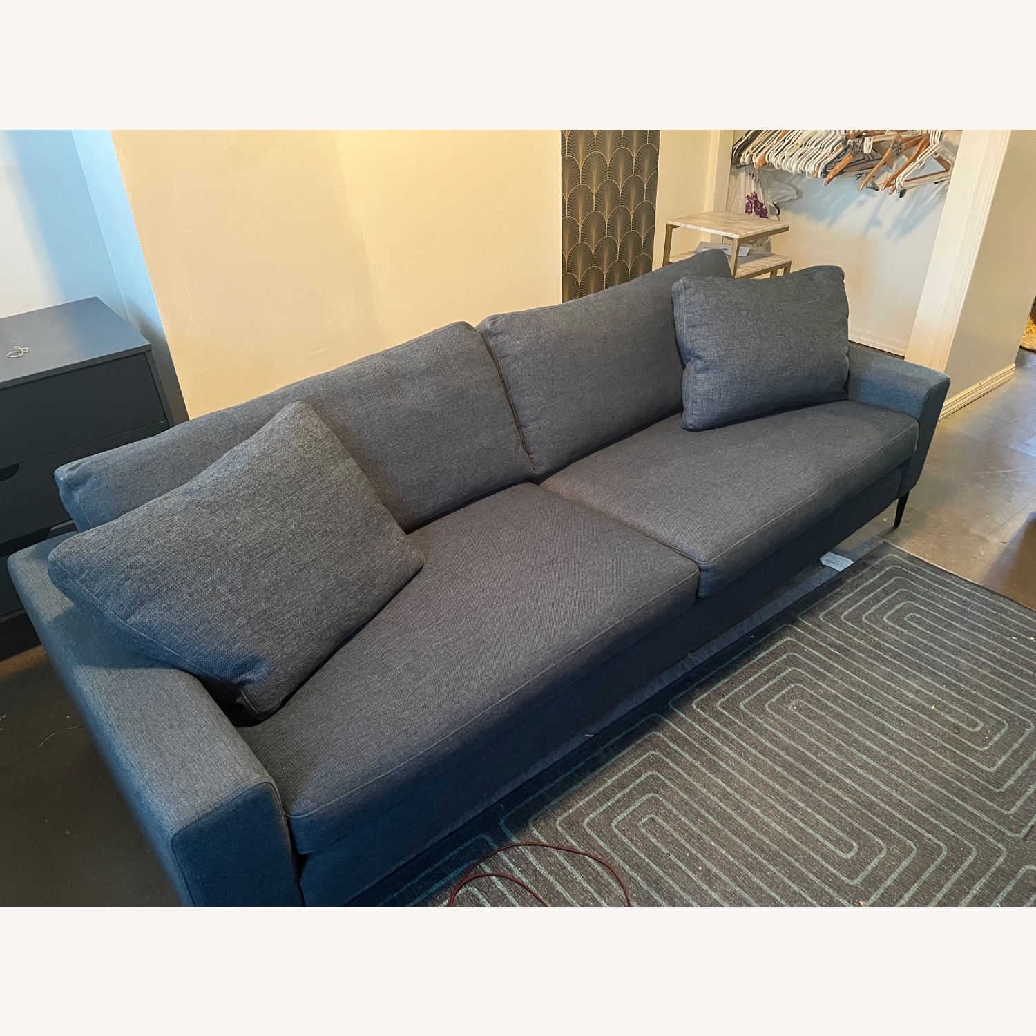 Article Nova Dark Blue Sofa - image-4
