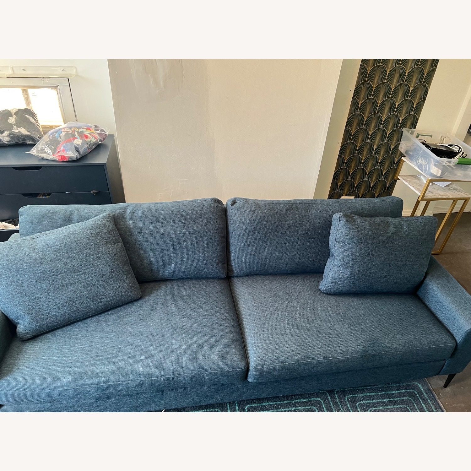 Article Nova Dark Blue Sofa - image-3