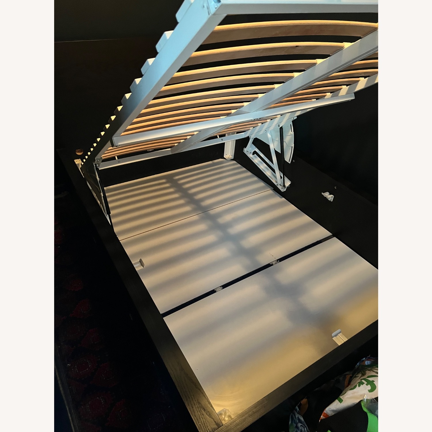 IKEA Malm Hydrolic Storage Bed - image-3