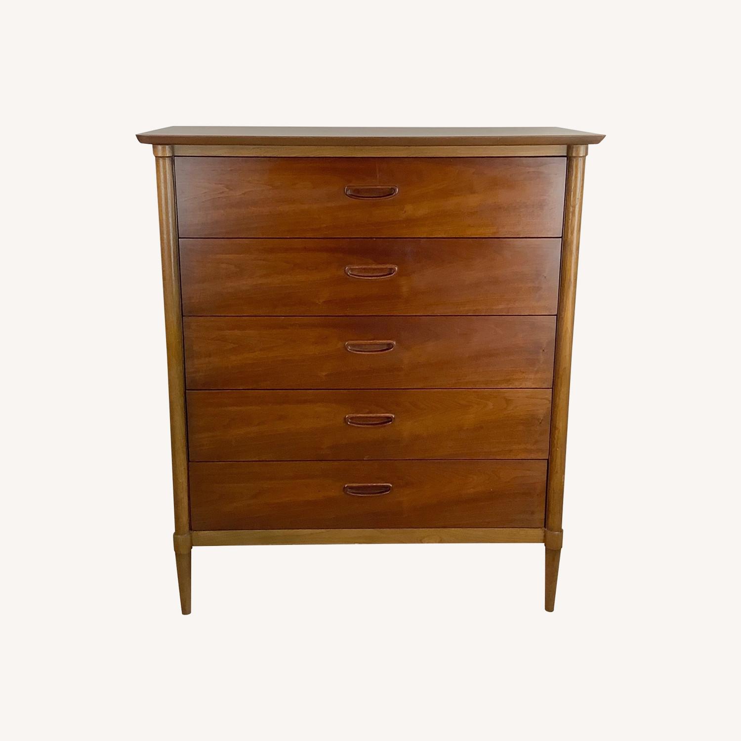 Mid-Century Modern Highboy Dresser by Lane - image-0