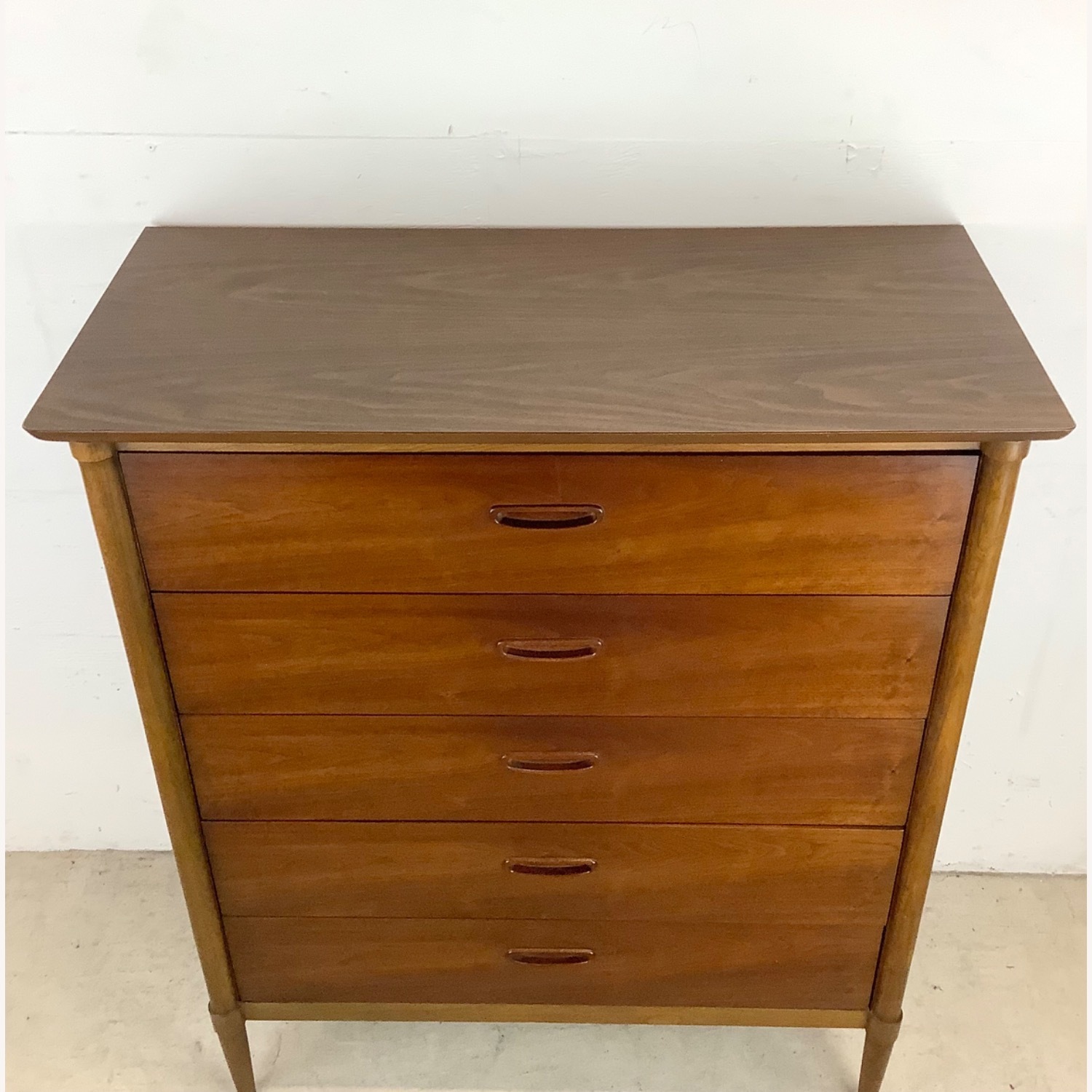 Mid-Century Modern Highboy Dresser by Lane - image-7