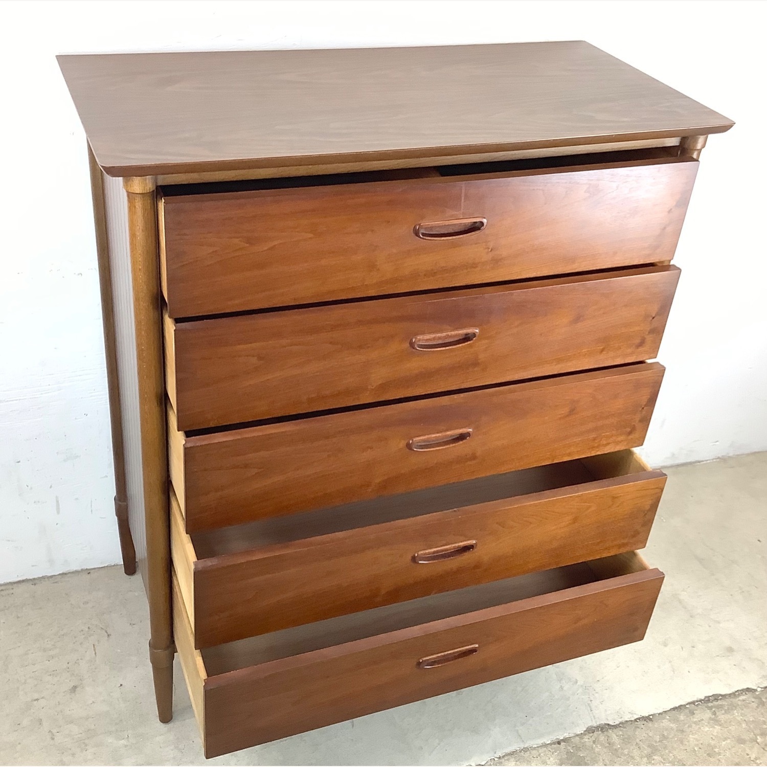 Mid-Century Modern Highboy Dresser by Lane - image-4