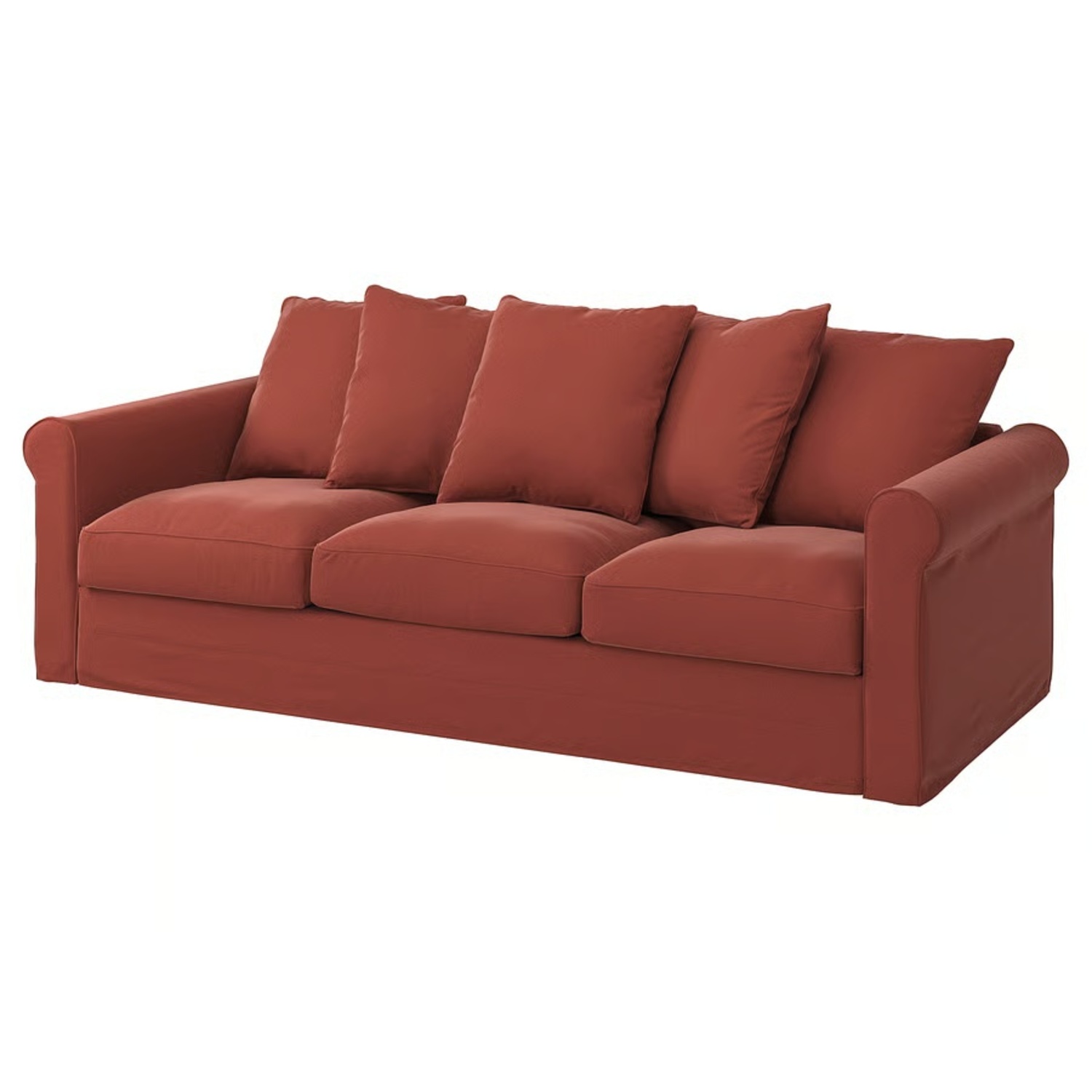 IKEA Harlanda Red Sofa - image-4