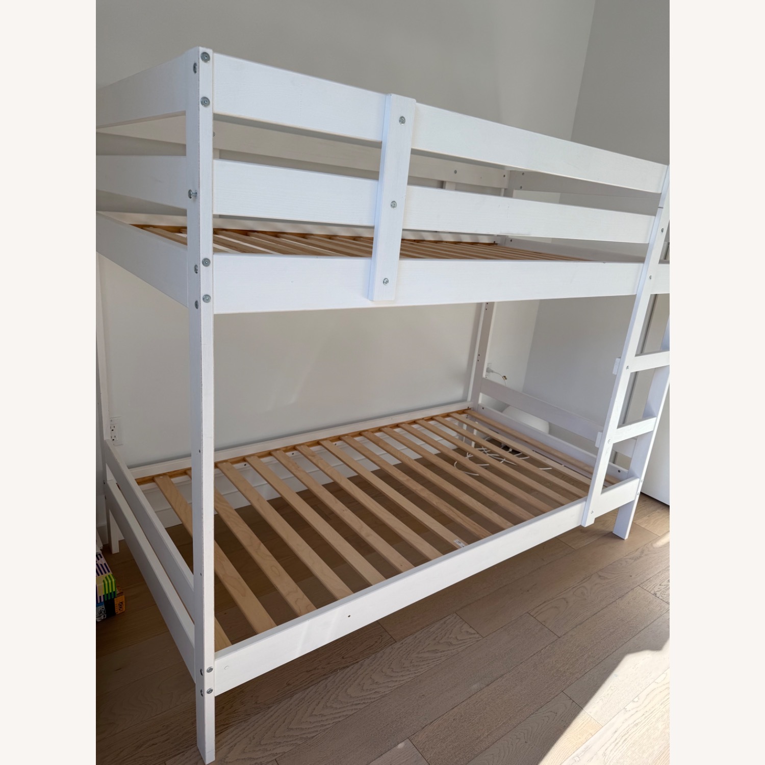 IKEA MYDAL Bunk Bed in White - image-3
