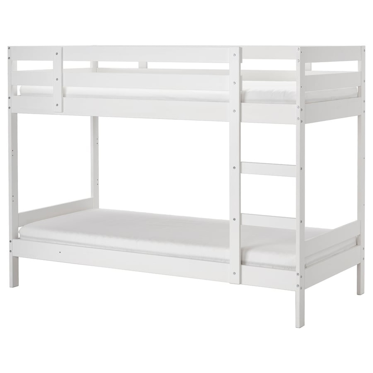 IKEA MYDAL Bunk Bed in White - image-1