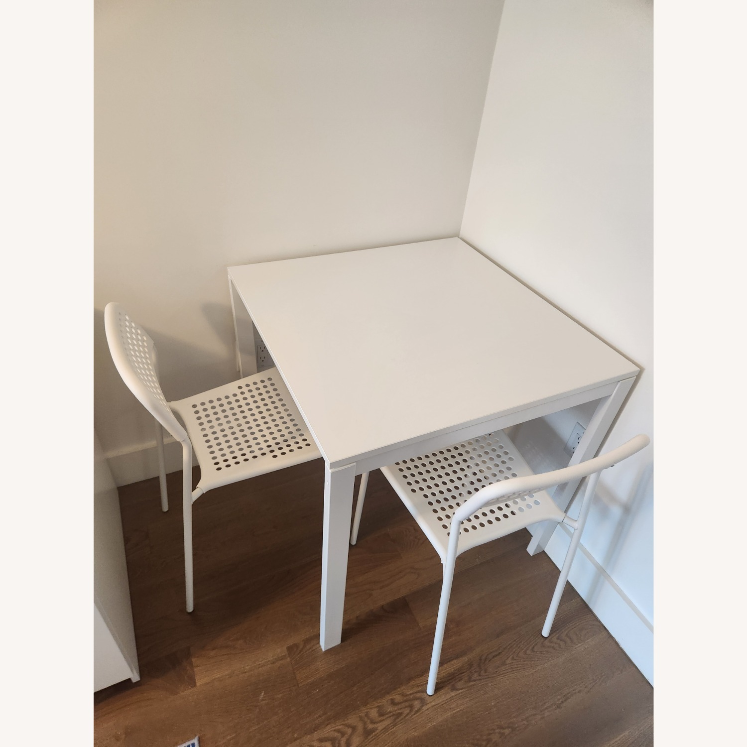 IKEA MELLTORP / ADDE Table and 2 Chairs - image-2