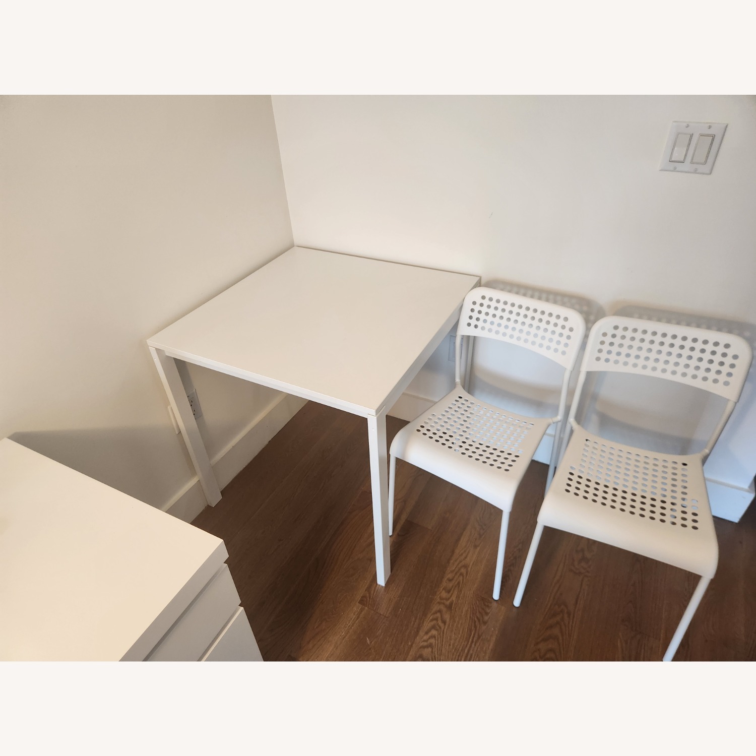 IKEA MELLTORP / ADDE Table and 2 Chairs - image-3