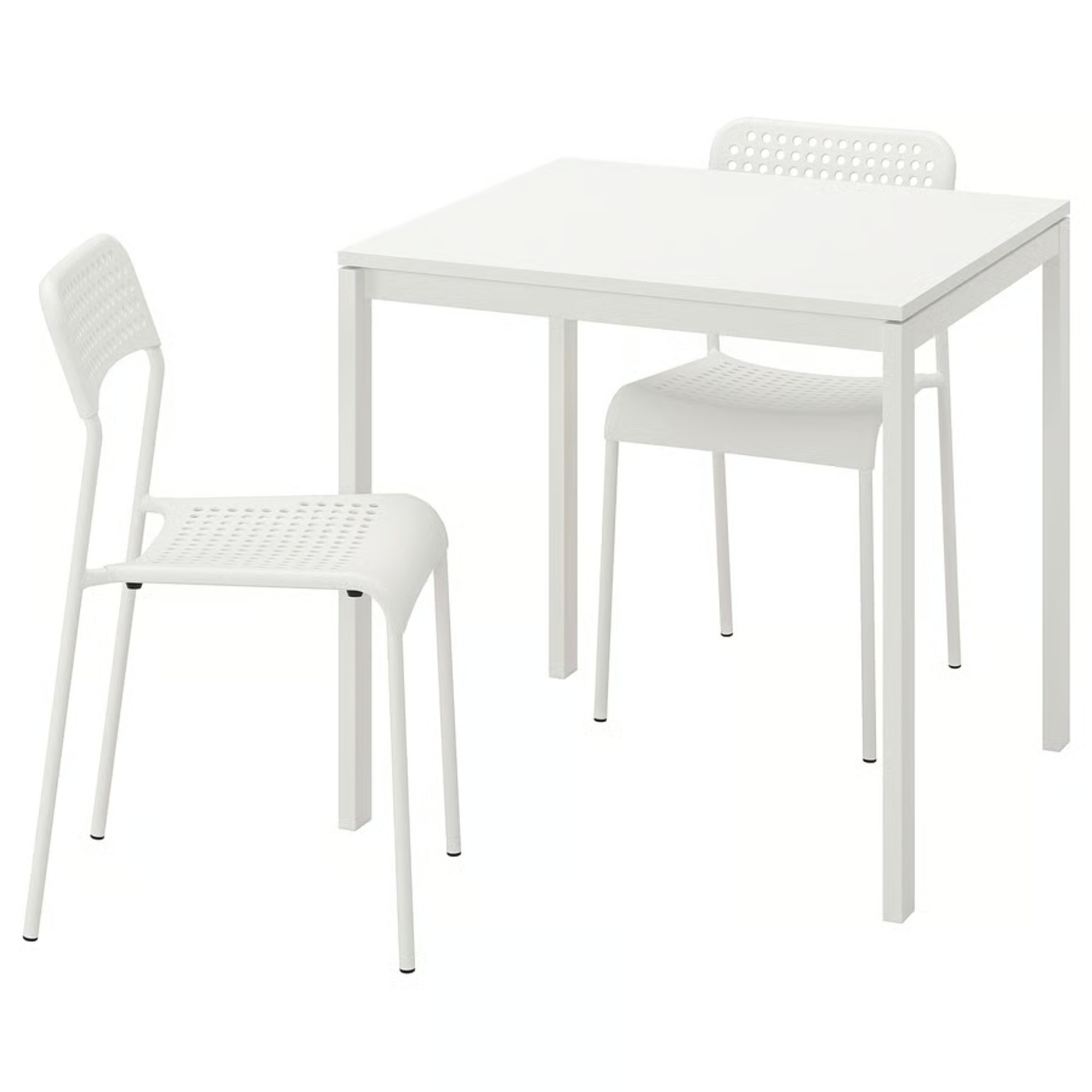 IKEA MELLTORP / ADDE Table and 2 Chairs - image-6