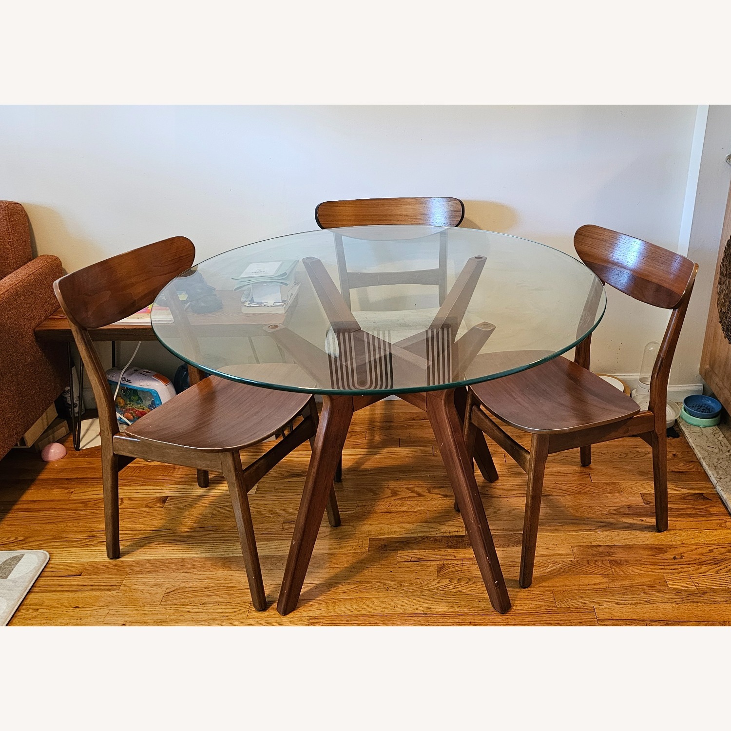 West Elm Table + Chairs - image-1