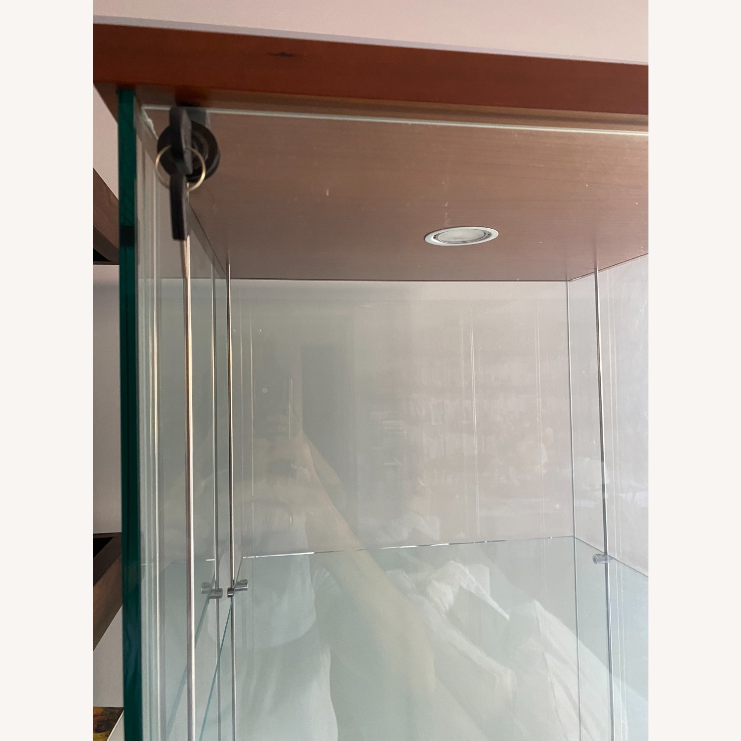 Maurice Villency Glass Display Cabinet  - image-1