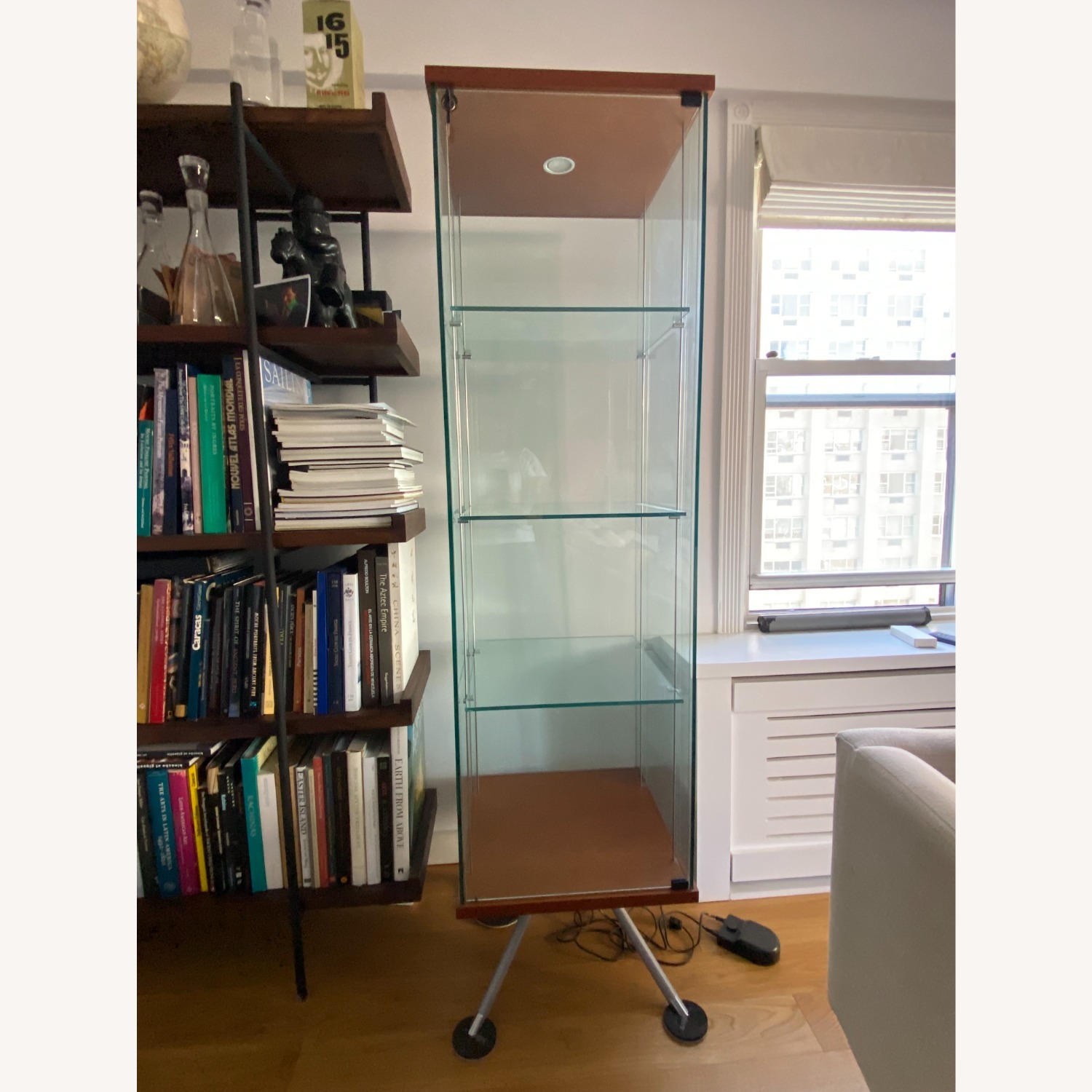 Maurice Villency Glass Display Cabinet  - image-3