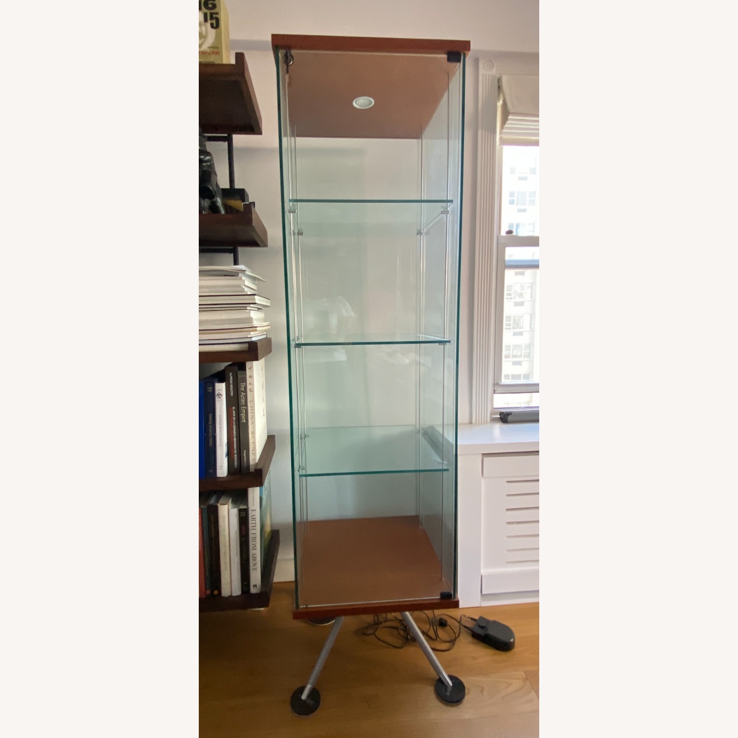 Maurice Villency Glass Display Cabinet  - image-4