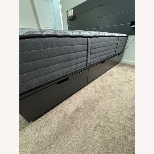 Used Nordli King Storage Bed for sale on AptDeco
