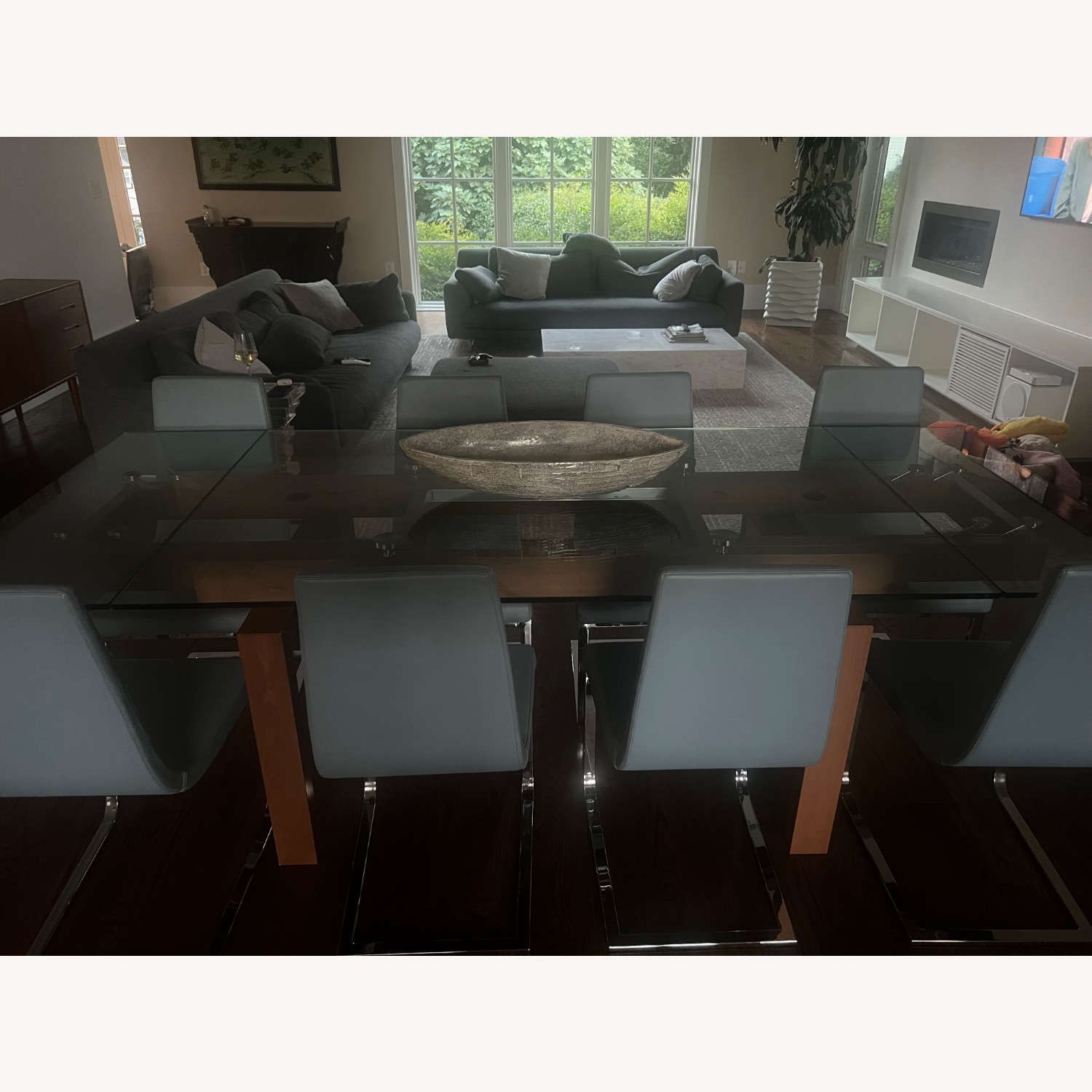 Calligaris Dining Table With 8 Chairs - image-3