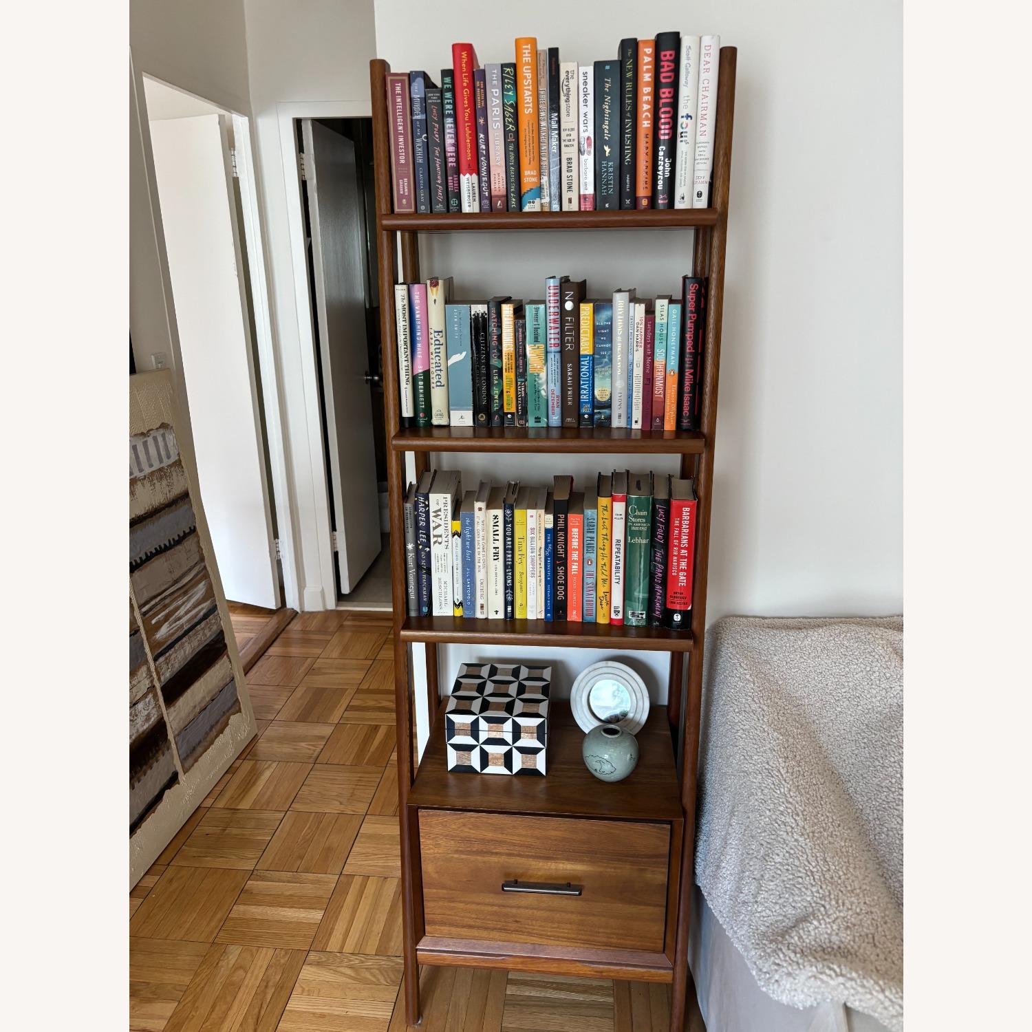 West Elm Mid-Century Bookshelf - image-1