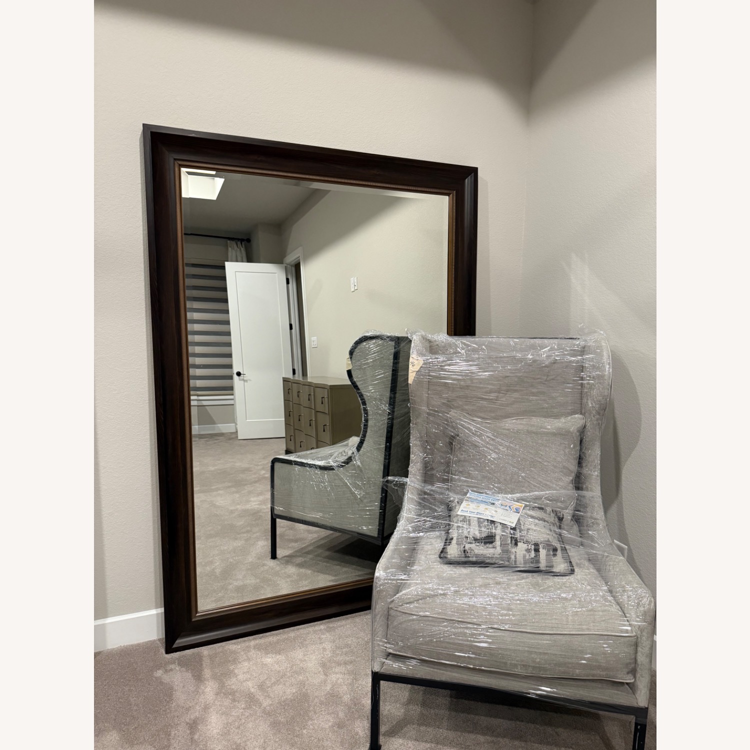 Antique Floor Mirror - image-3