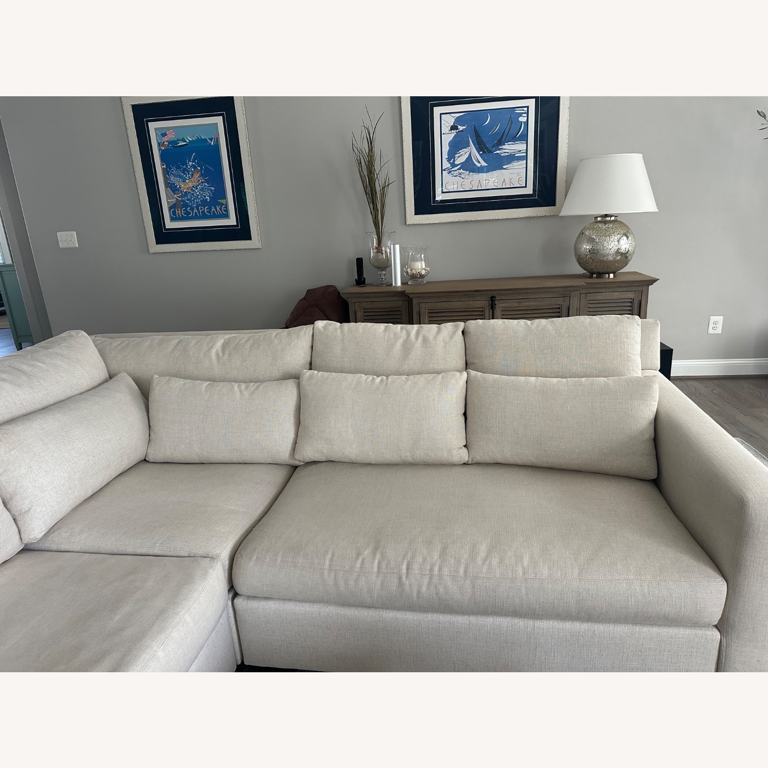 Pottery Barn Pearce Sectional - image-3
