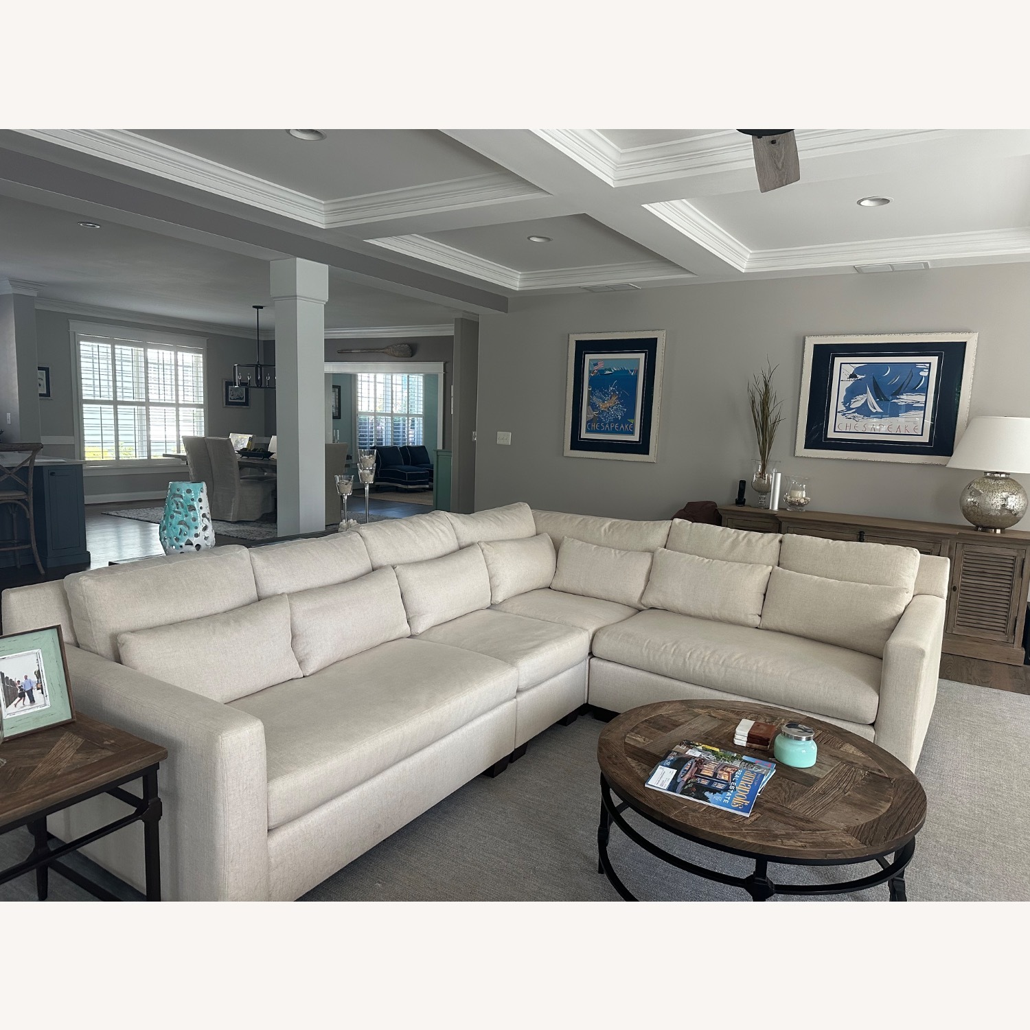 Pottery Barn Pearce Sectional - image-1