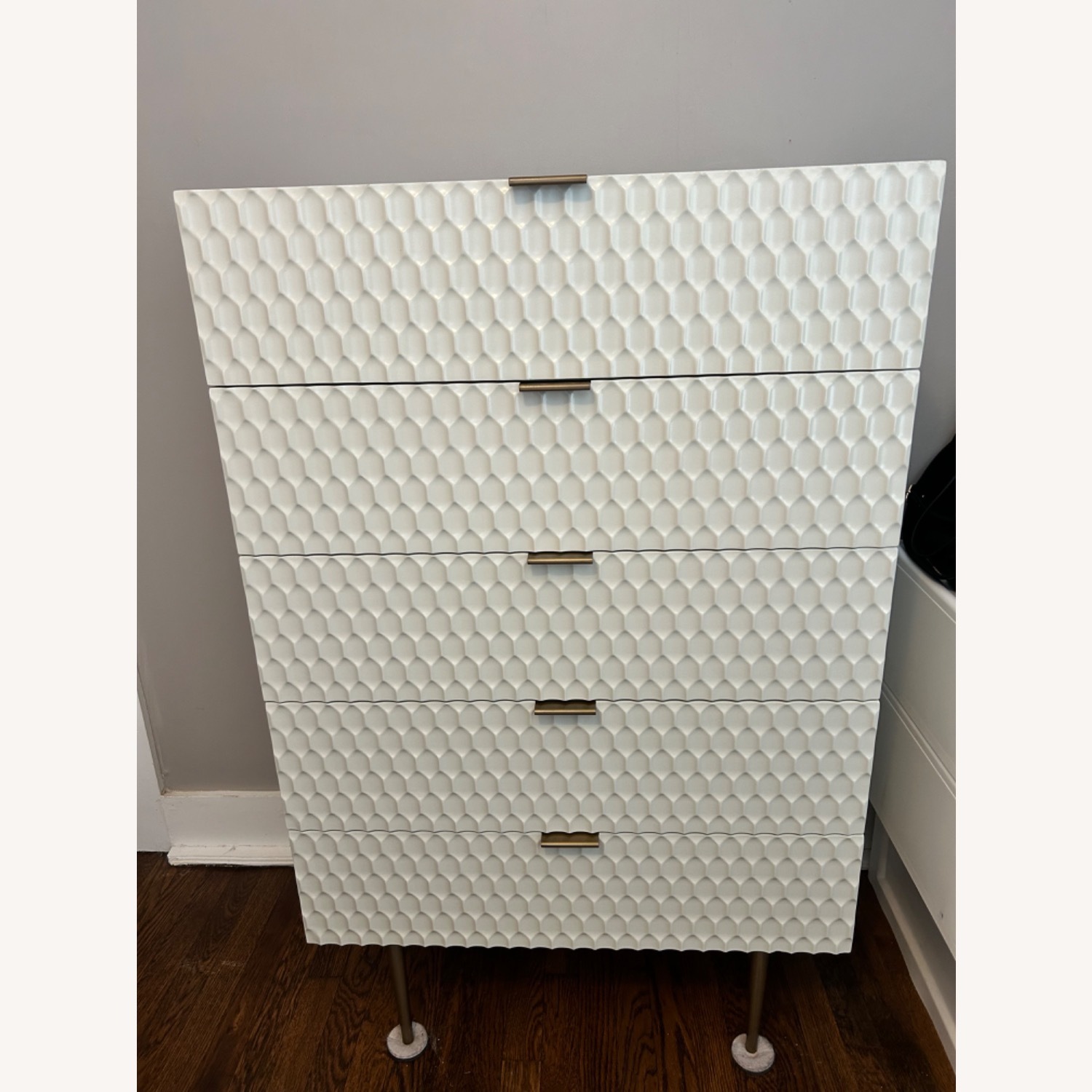 West Elm Audrey Storage 5 Drawer Dresser - image-1