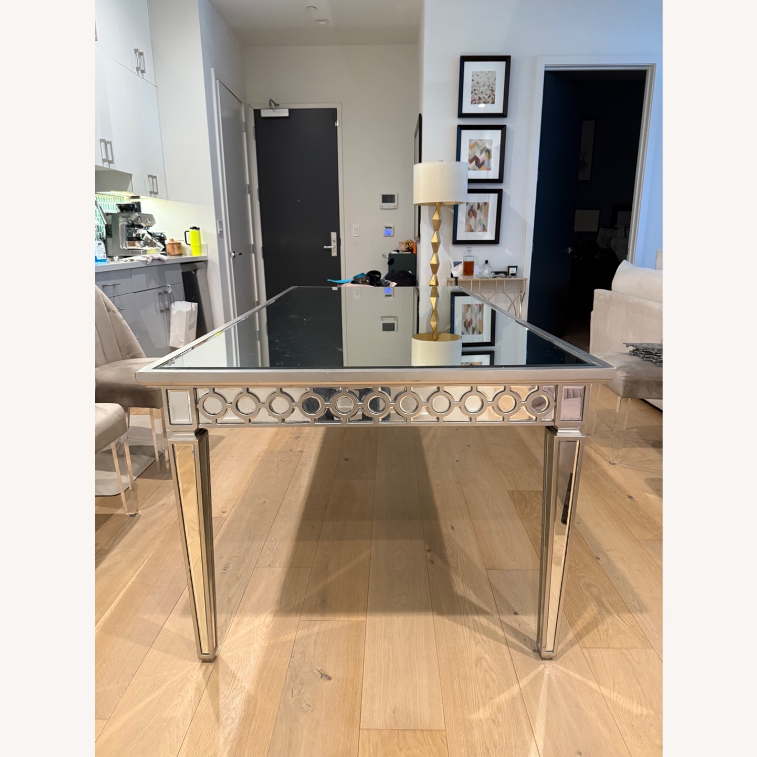 Sophie Mirrored Dining Table - image-2