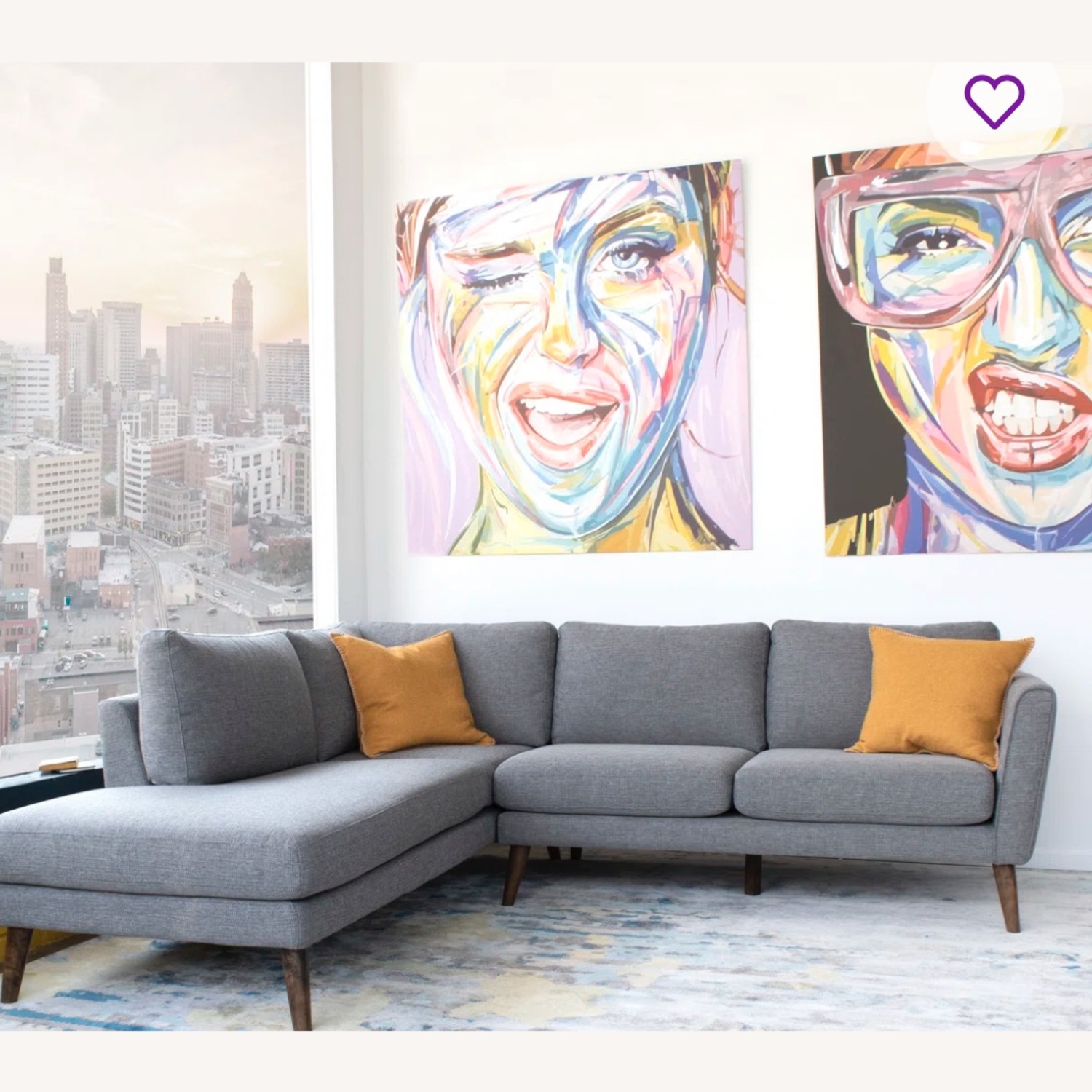 Wayfair Tollison 2 - Piece Upholstered Sectional - image-0