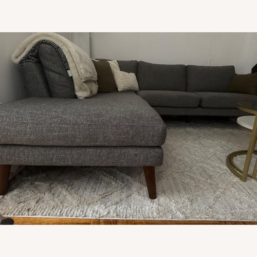 Used Wayfair Tollison 2 - Piece Upholstered Sectional for sale on AptDeco