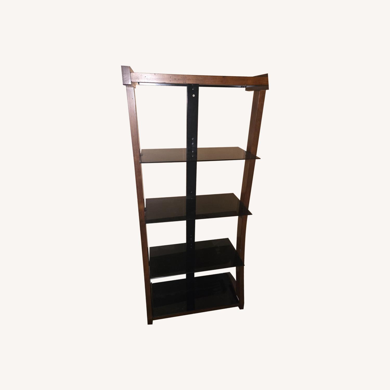 Floating Glass Bookcase - image-0