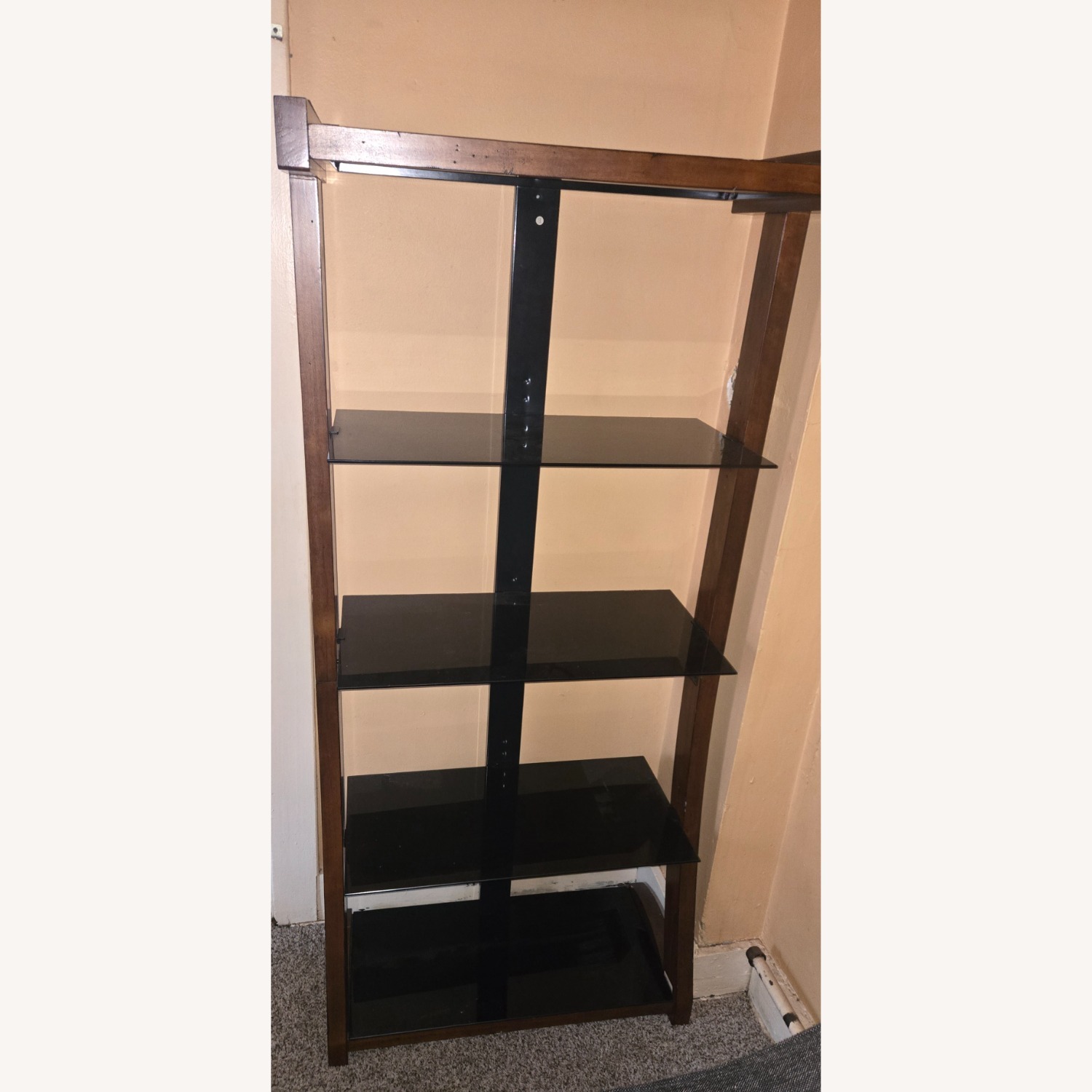 Floating Glass Bookcase - image-1