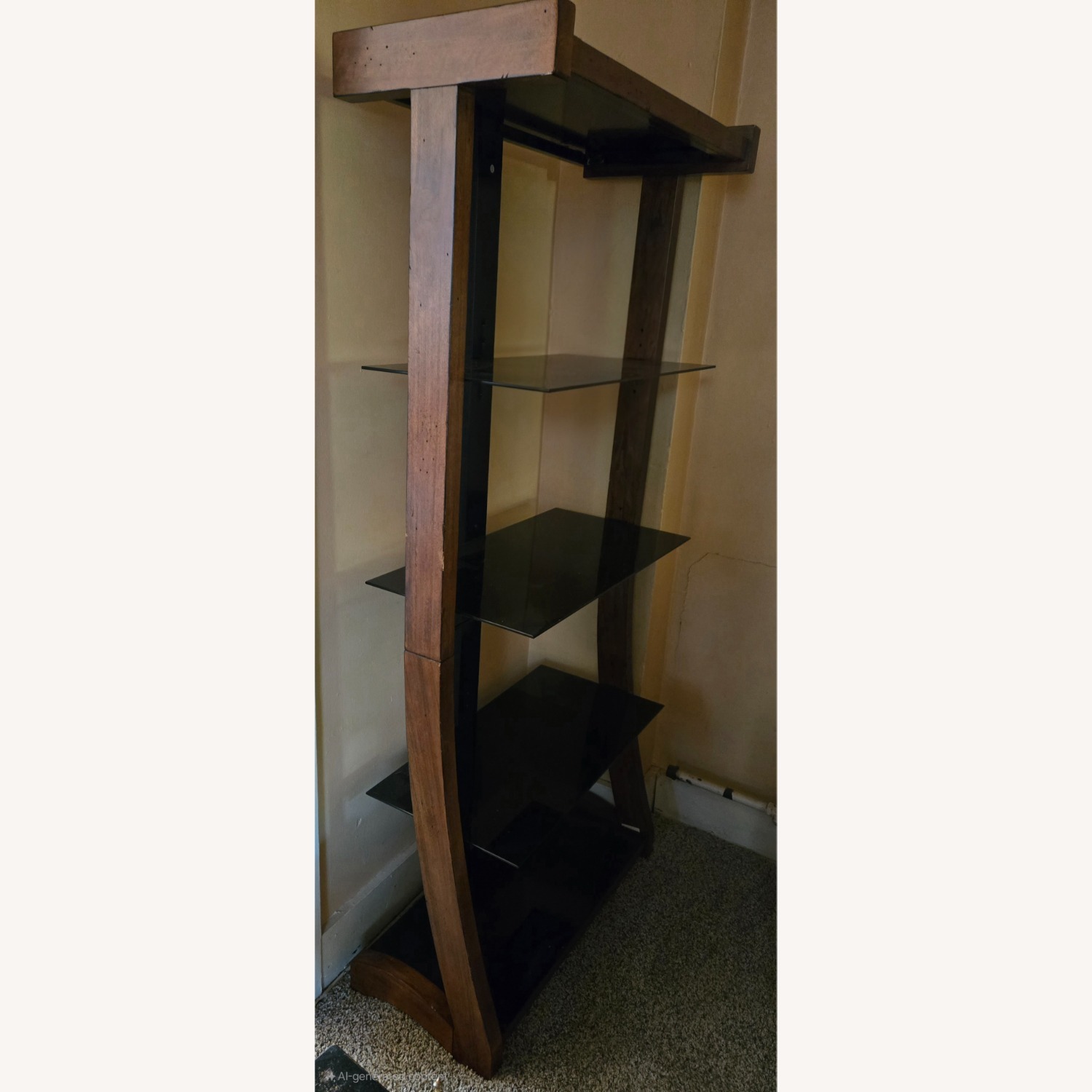 Floating Glass Bookcase - image-2