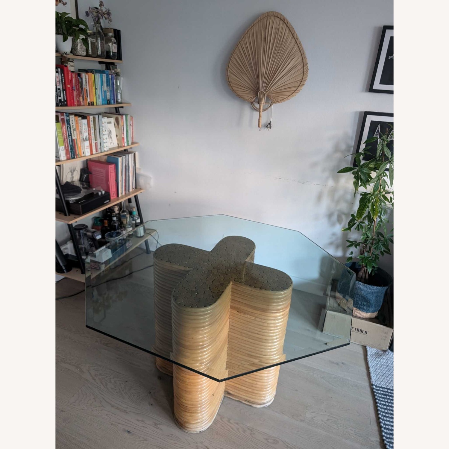 Vintage Glass Dining Table - image-3