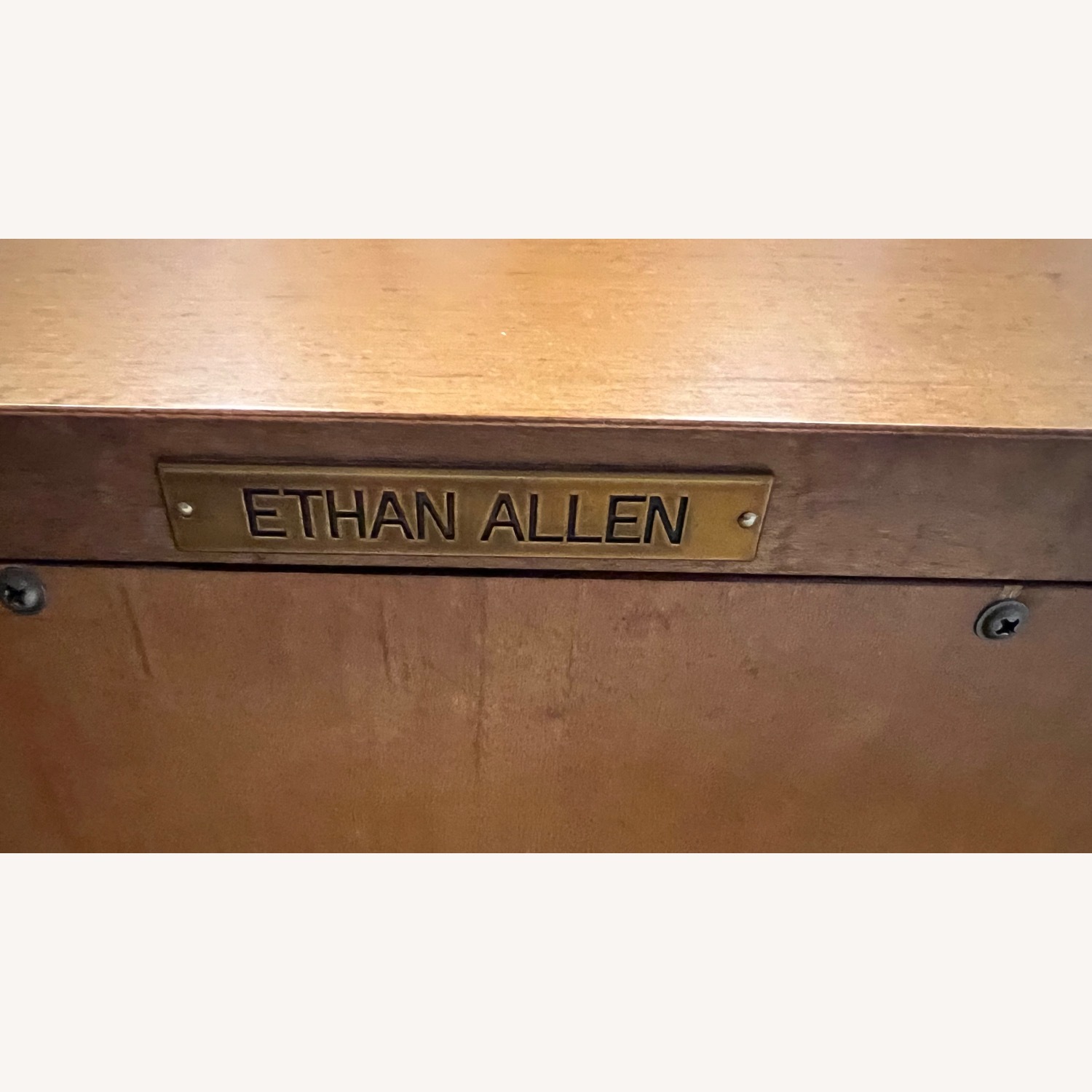 Ethan Allen Wood Bookcase - image-4