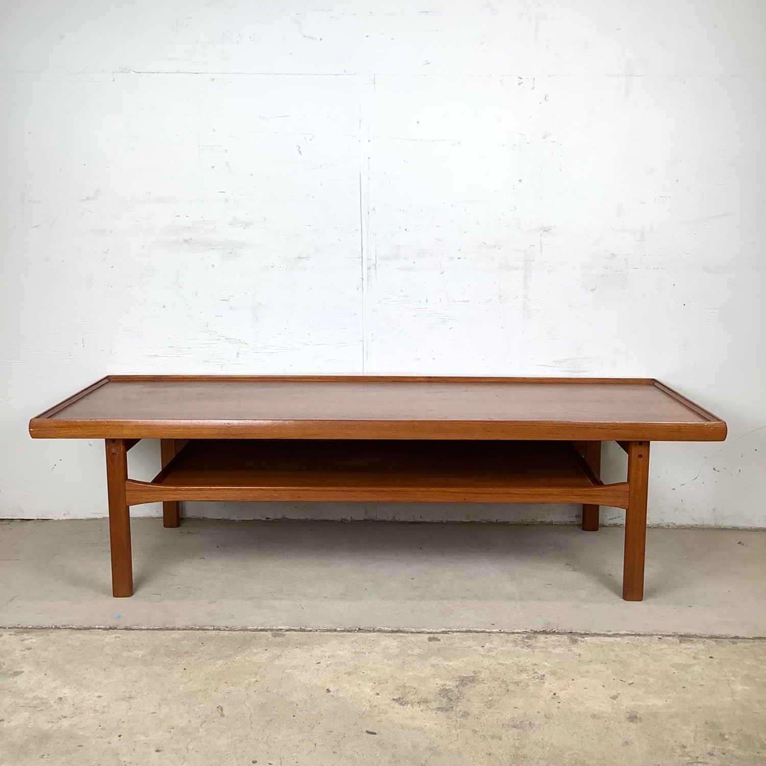 Scandinavian Modern Teak Coffee Table - image-16