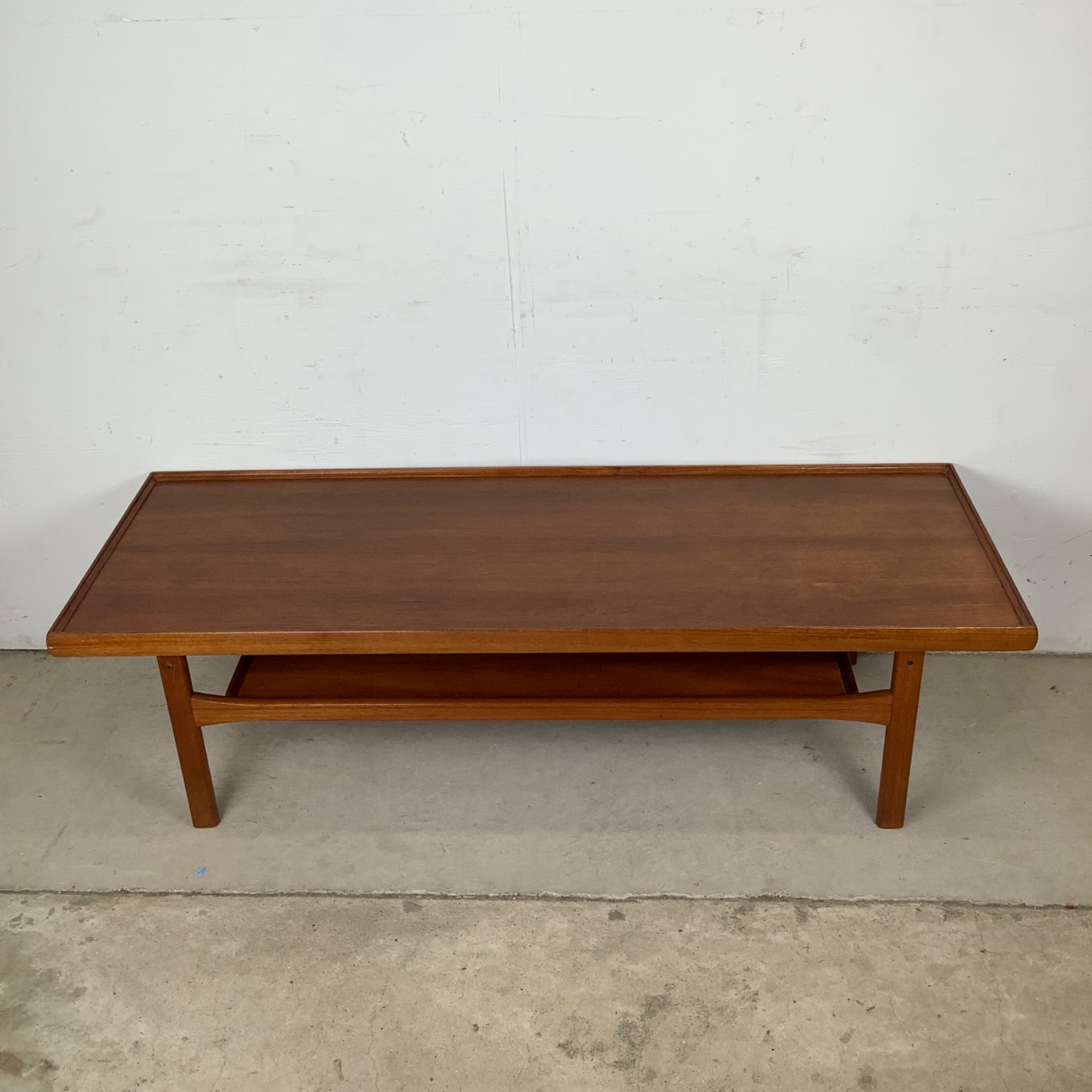 Scandinavian Modern Teak Coffee Table - image-10
