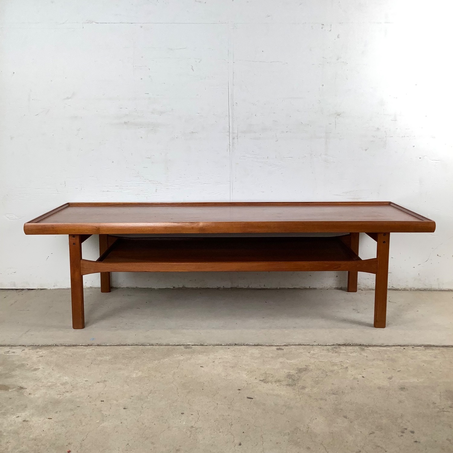 Scandinavian Modern Teak Coffee Table - image-3